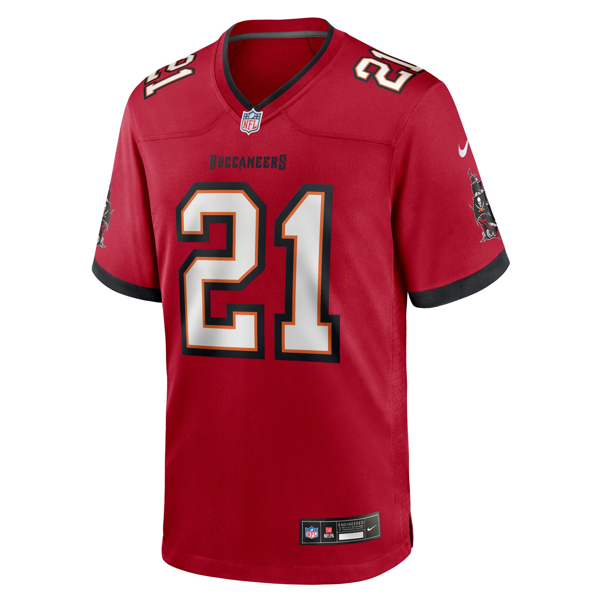 Benjamin Morrison Tampa Bay Buccaneers Nike Team Game Jersey -  Red