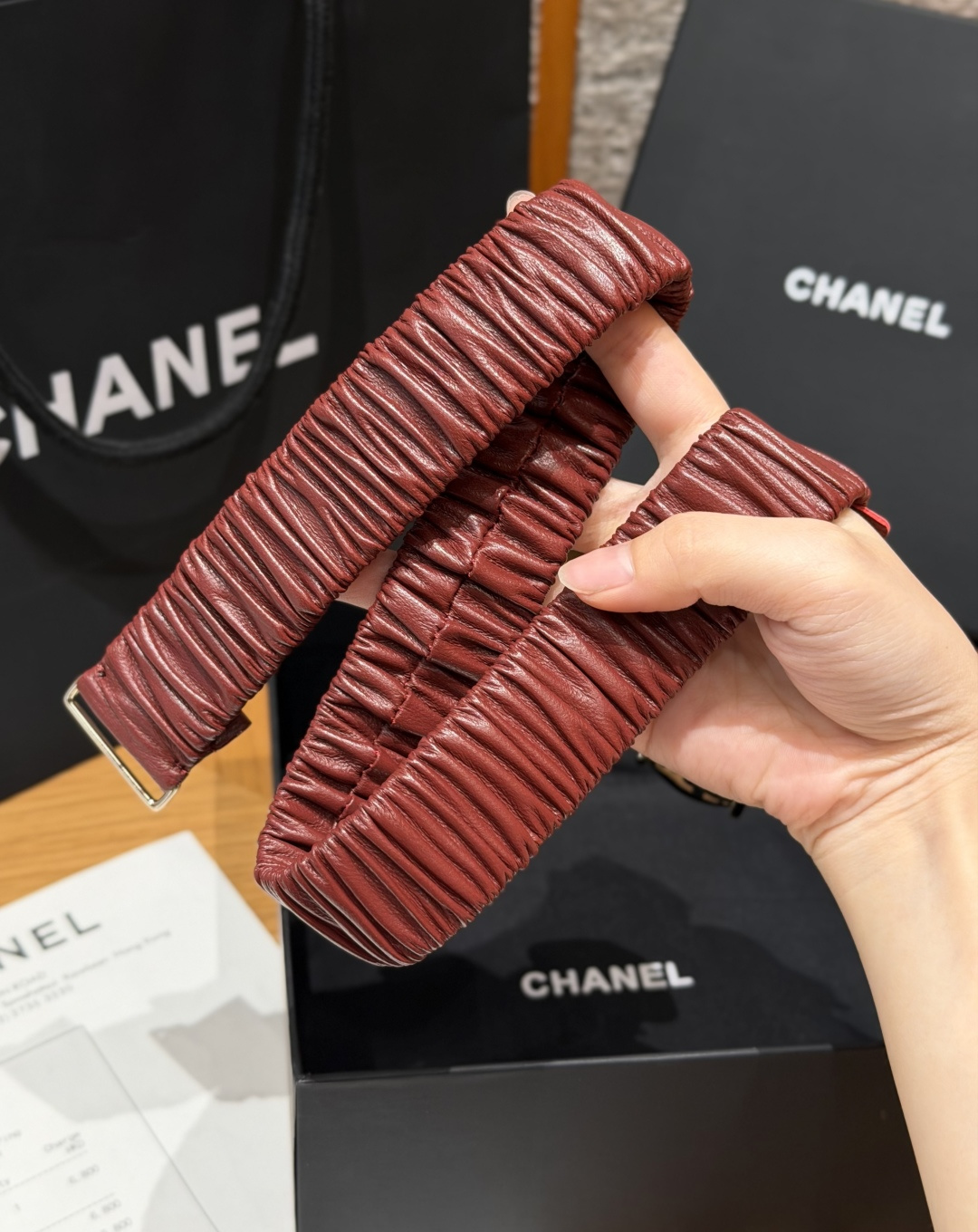 Chanel belt-90