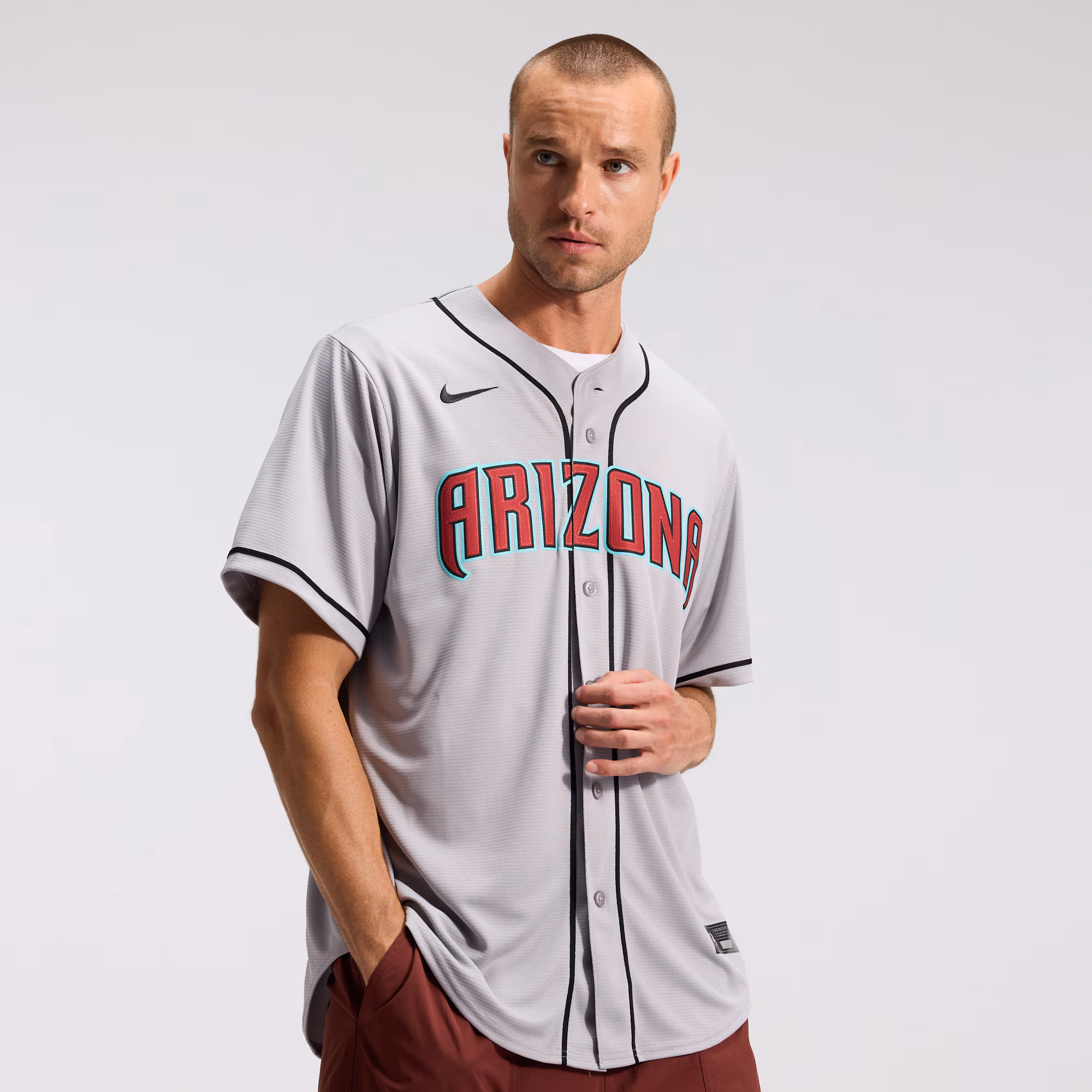 Corbin Carroll Arizona Diamondbacks Nike Road Replica Jersey - Gray