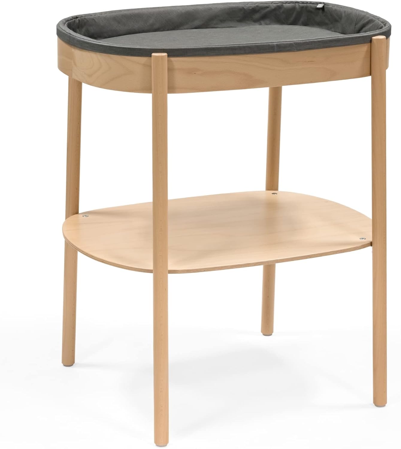 Stokke Sleepi Changing Table, Natural - Allows Sideways & Parent-Facing Positions - Cushioned Pad Included
