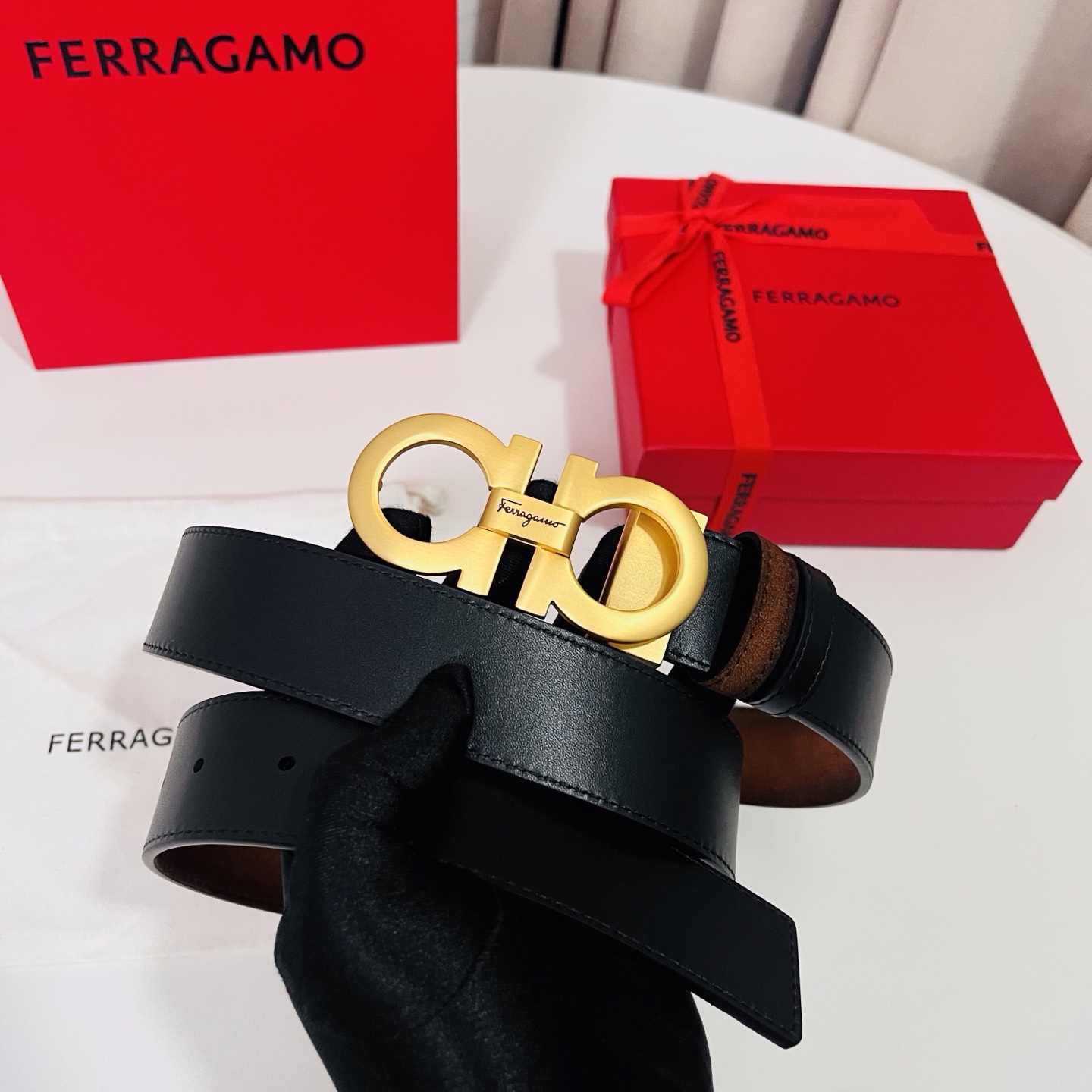Ferragamo belt-79