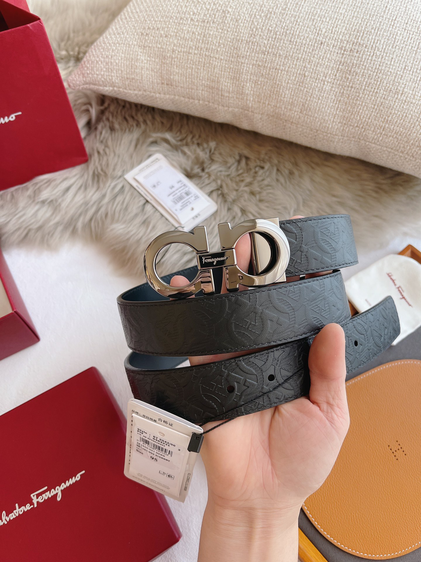 Ferragamo belt-70