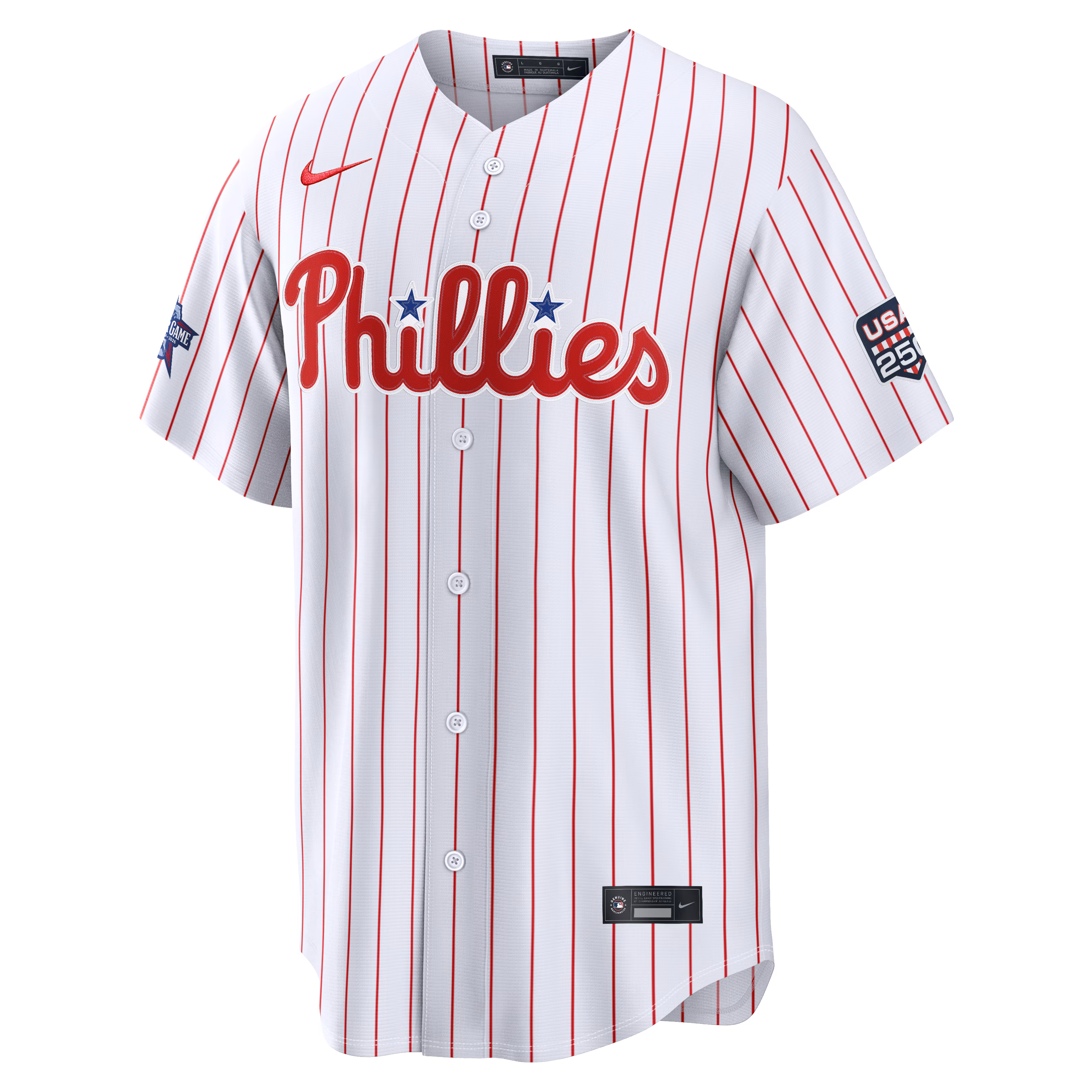 2026 All-Star Game Philadelphia Phillies Bryce Harper Nike White Replica Jersey