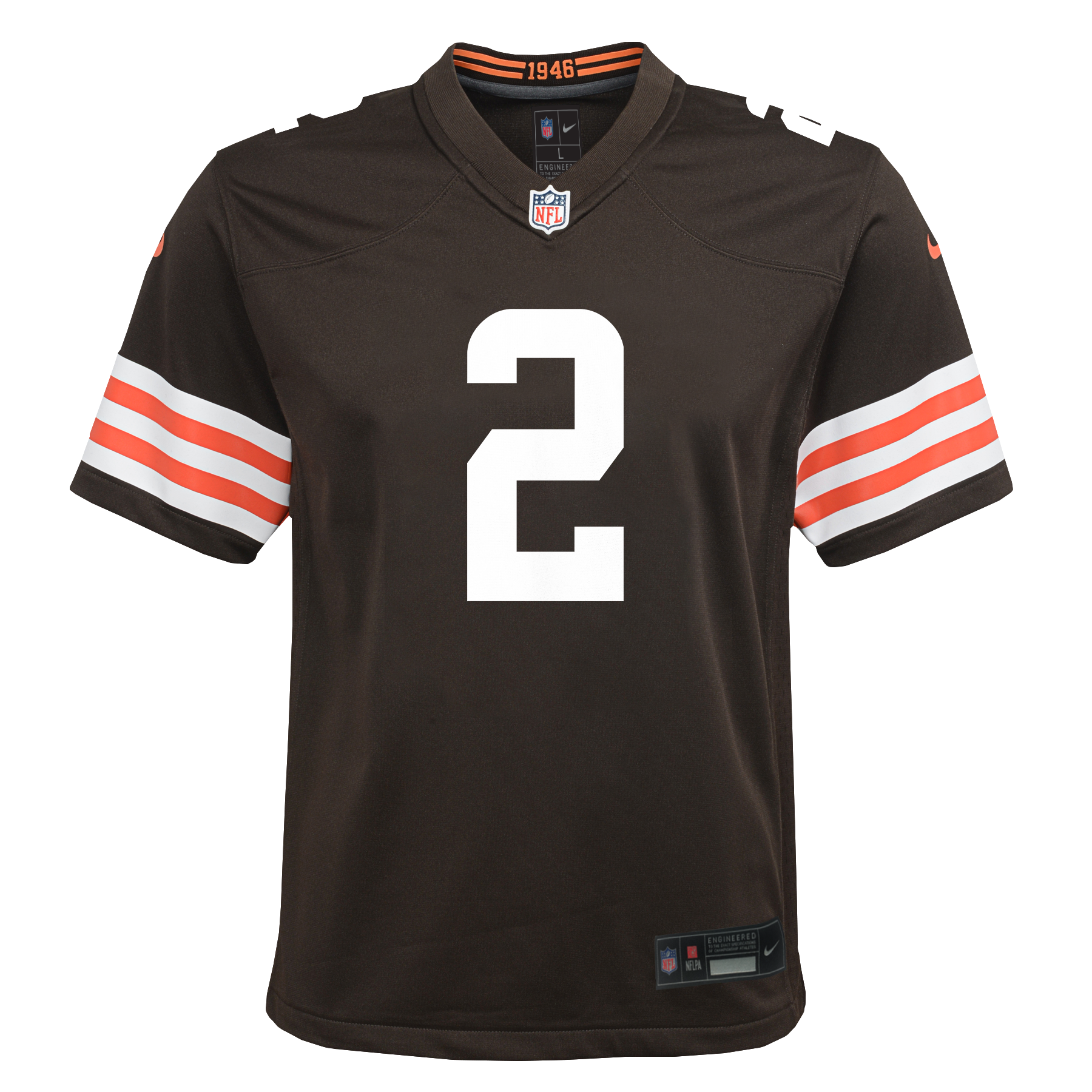 Shedeur Sanders Cleveland Browns Nike Youth Game Jersey - Brown
