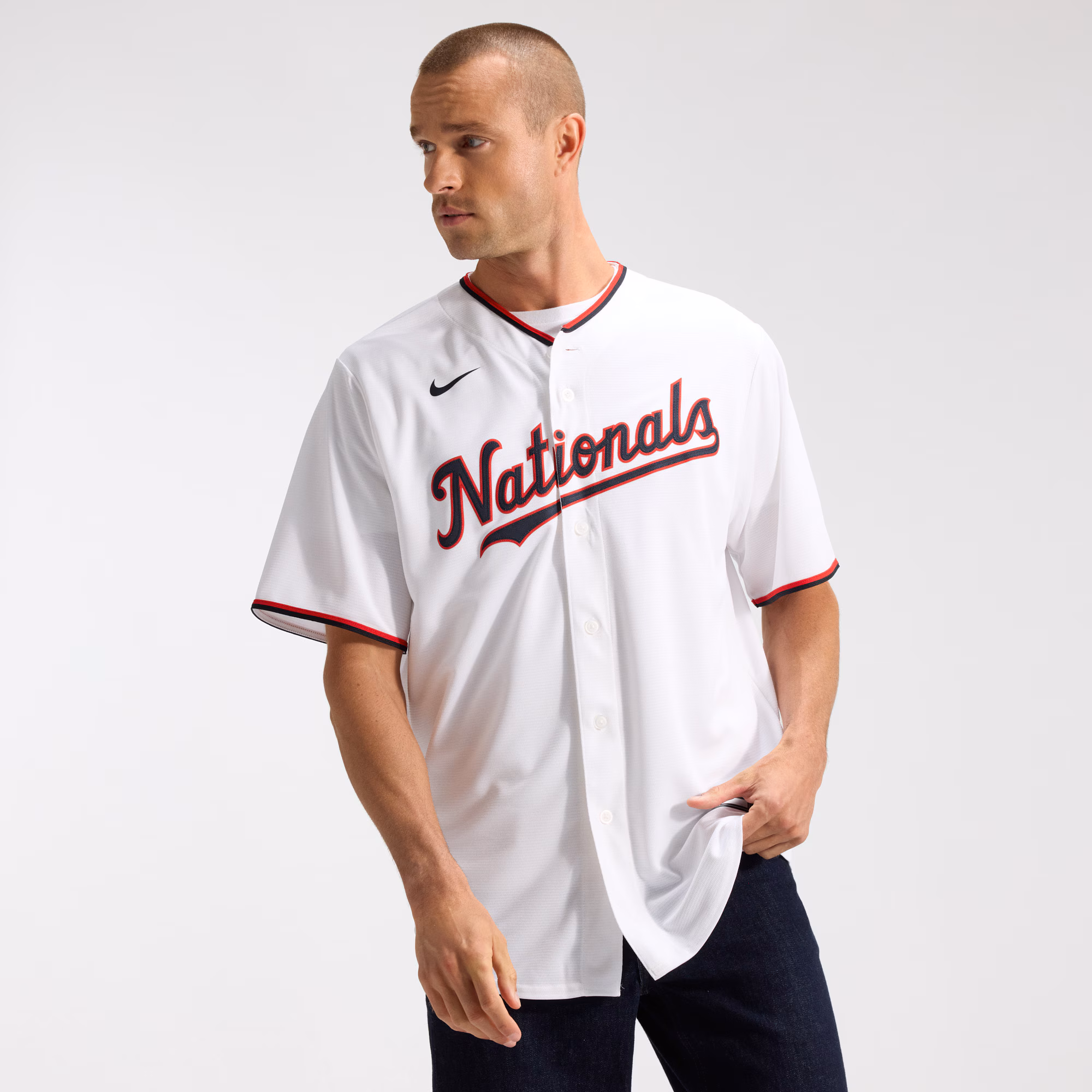 CJ Abrams Washington Nationals Nike Home Replica Jersey - White