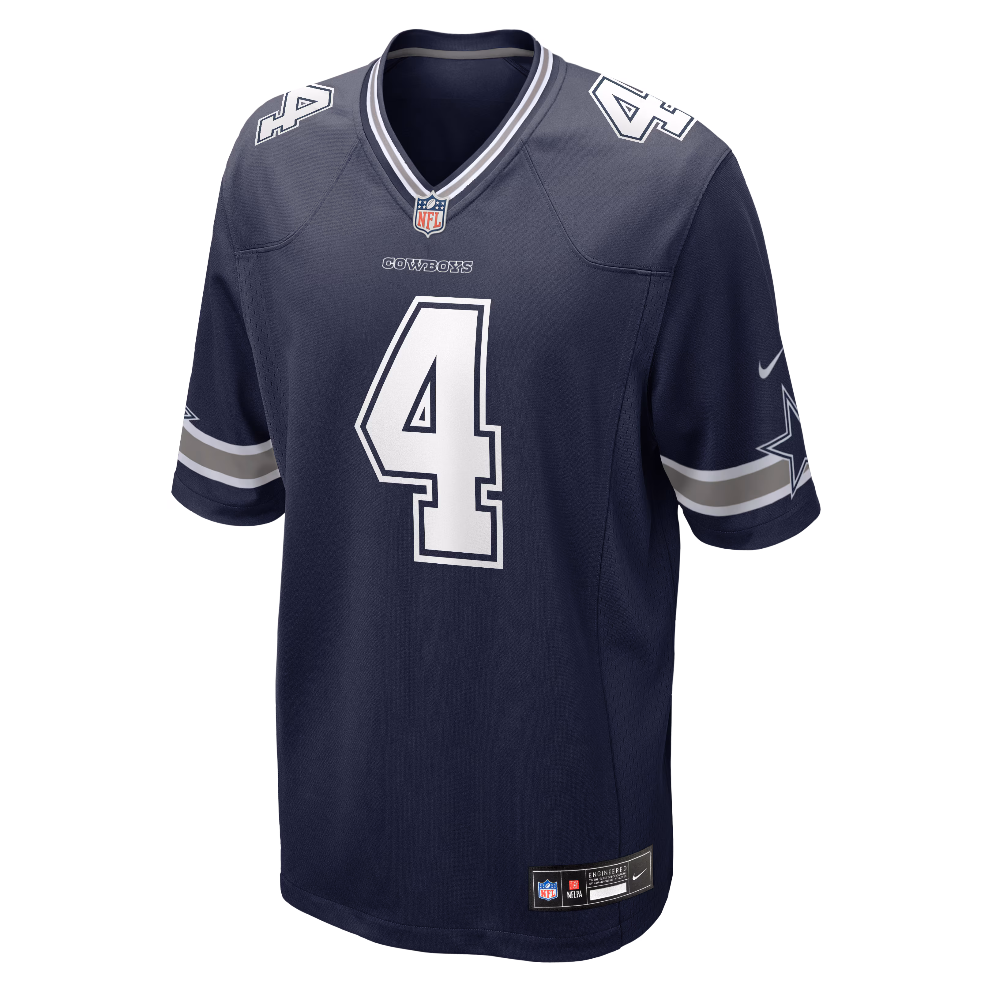 Dak Prescott Dallas Cowboys Nike Game Team Jersey - Navy