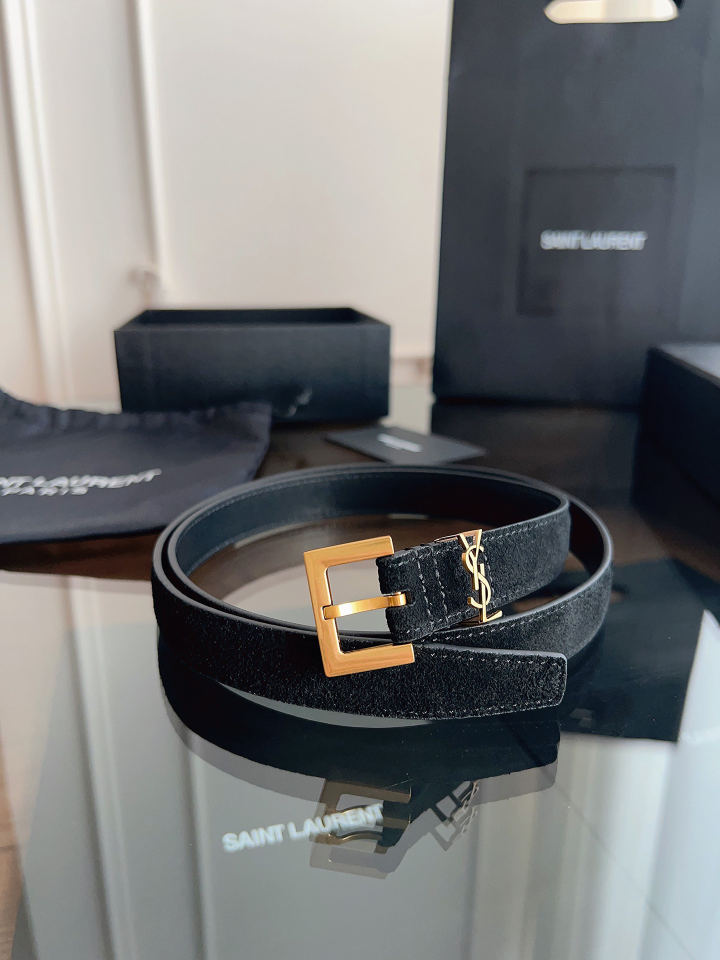 YSL belt-90