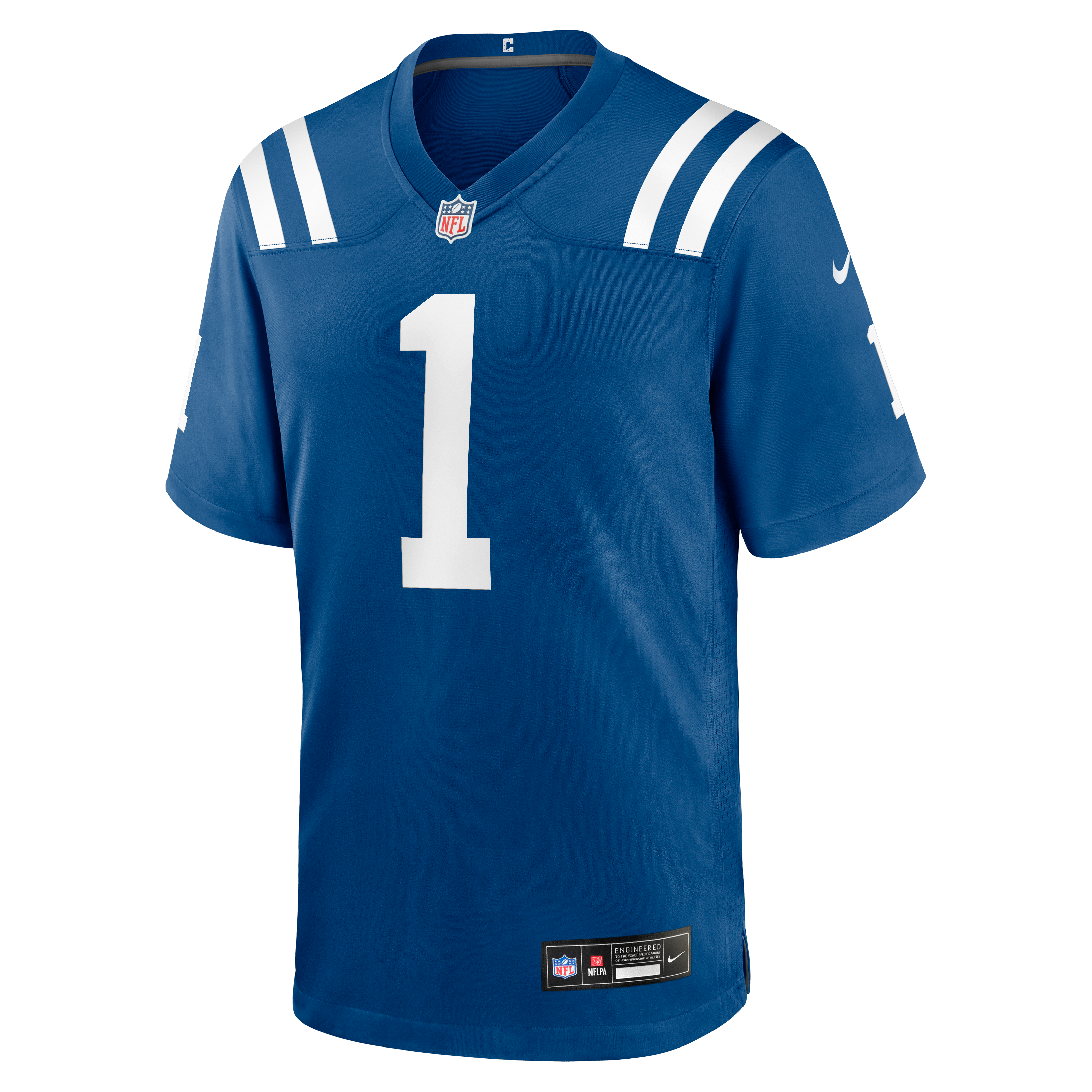 Number 1 Groom Indianapolis Colts Nike Game Jersey - Royal