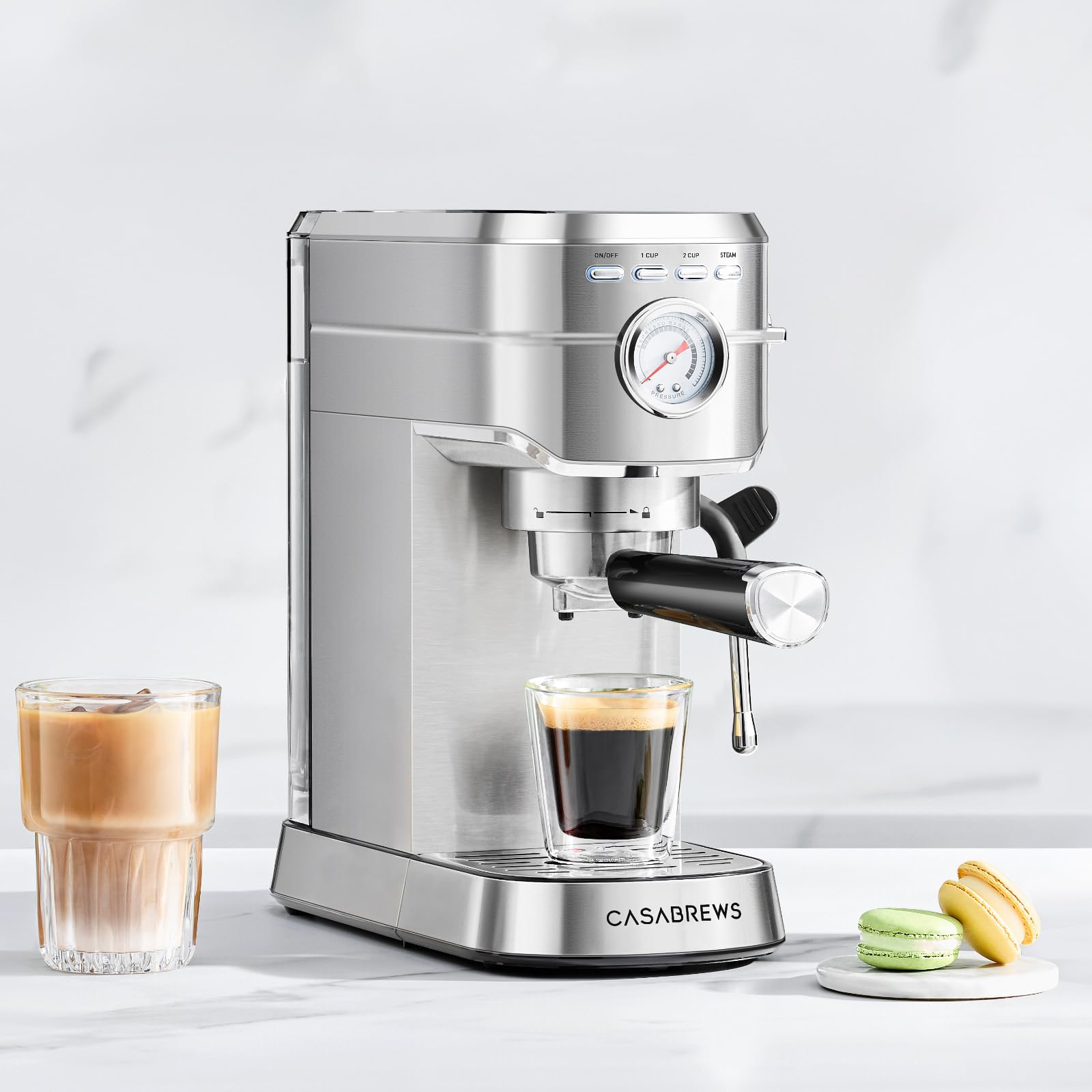 CASABREWS CM5418 Espresso Machine 20 Bar with Steam Frother
