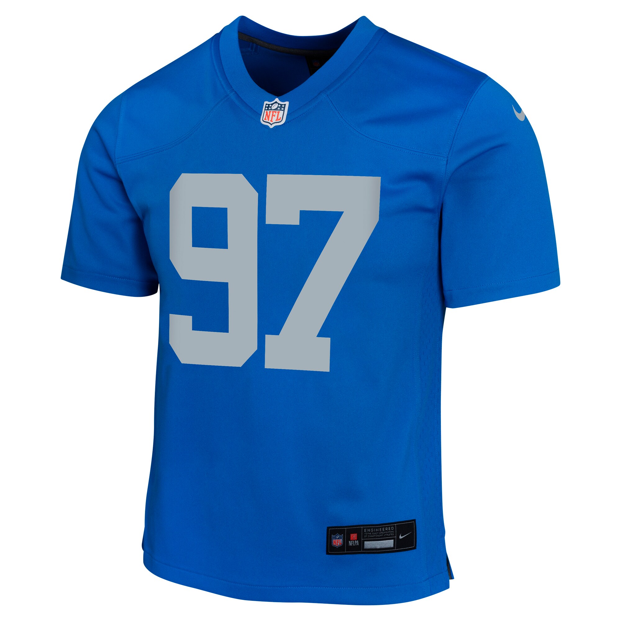 Aidan Hutchinson Detroit Lions Nike Youth Game Jersey - Blue