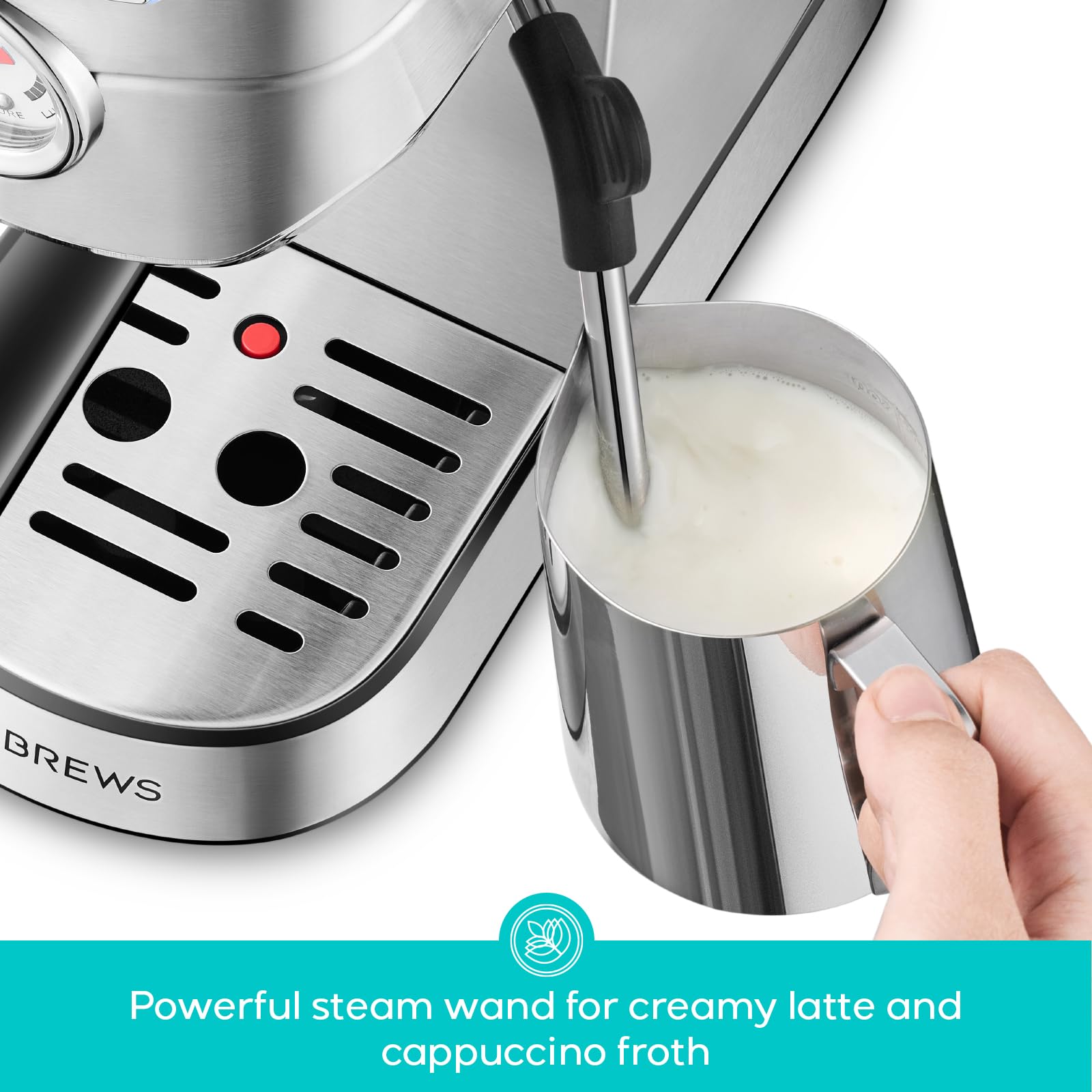 CASABREWS CM5418 Espresso Machine 20 Bar with Steam Frother
