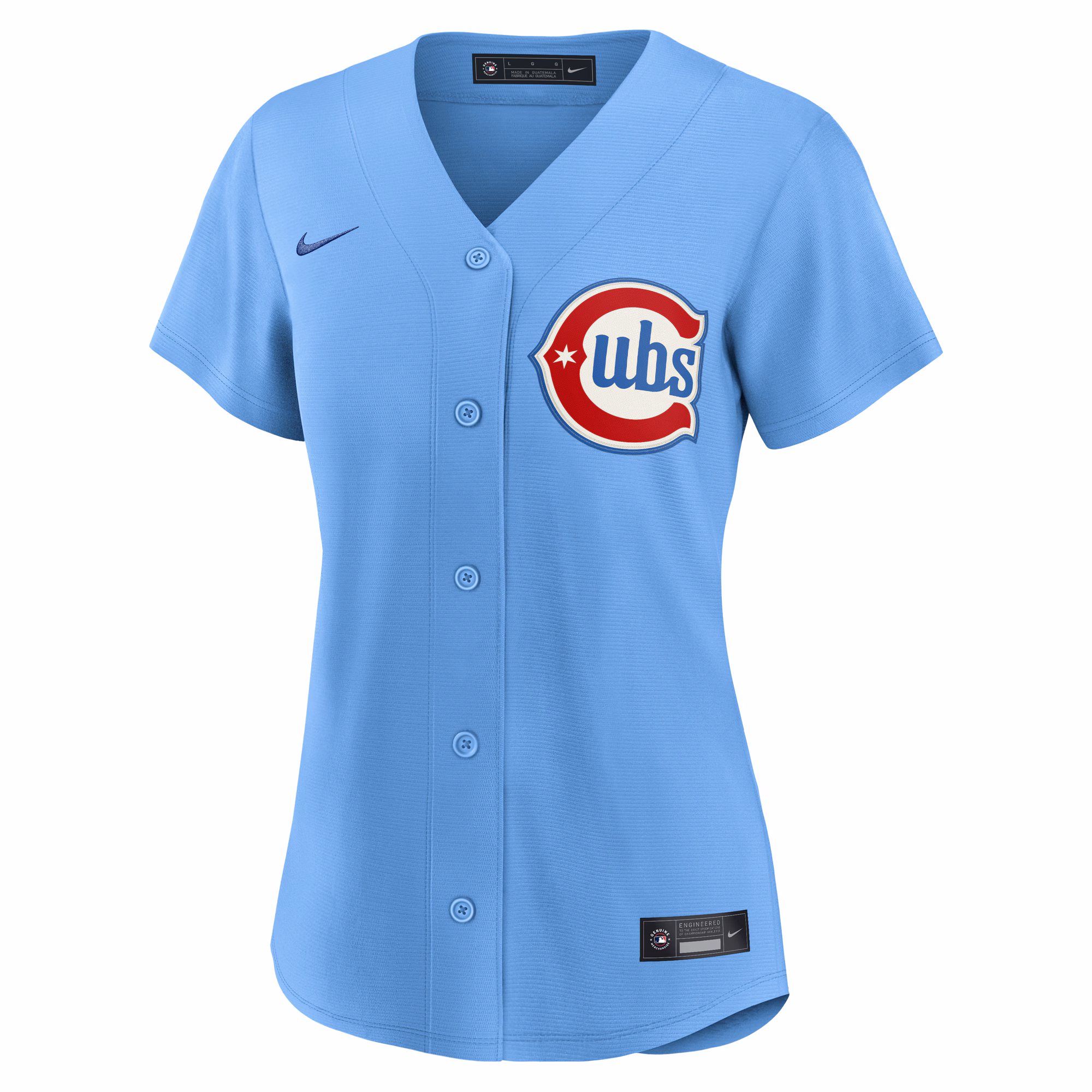 Chicago Cubs Nike Women's Alternate Replica Jersey - Light Blue