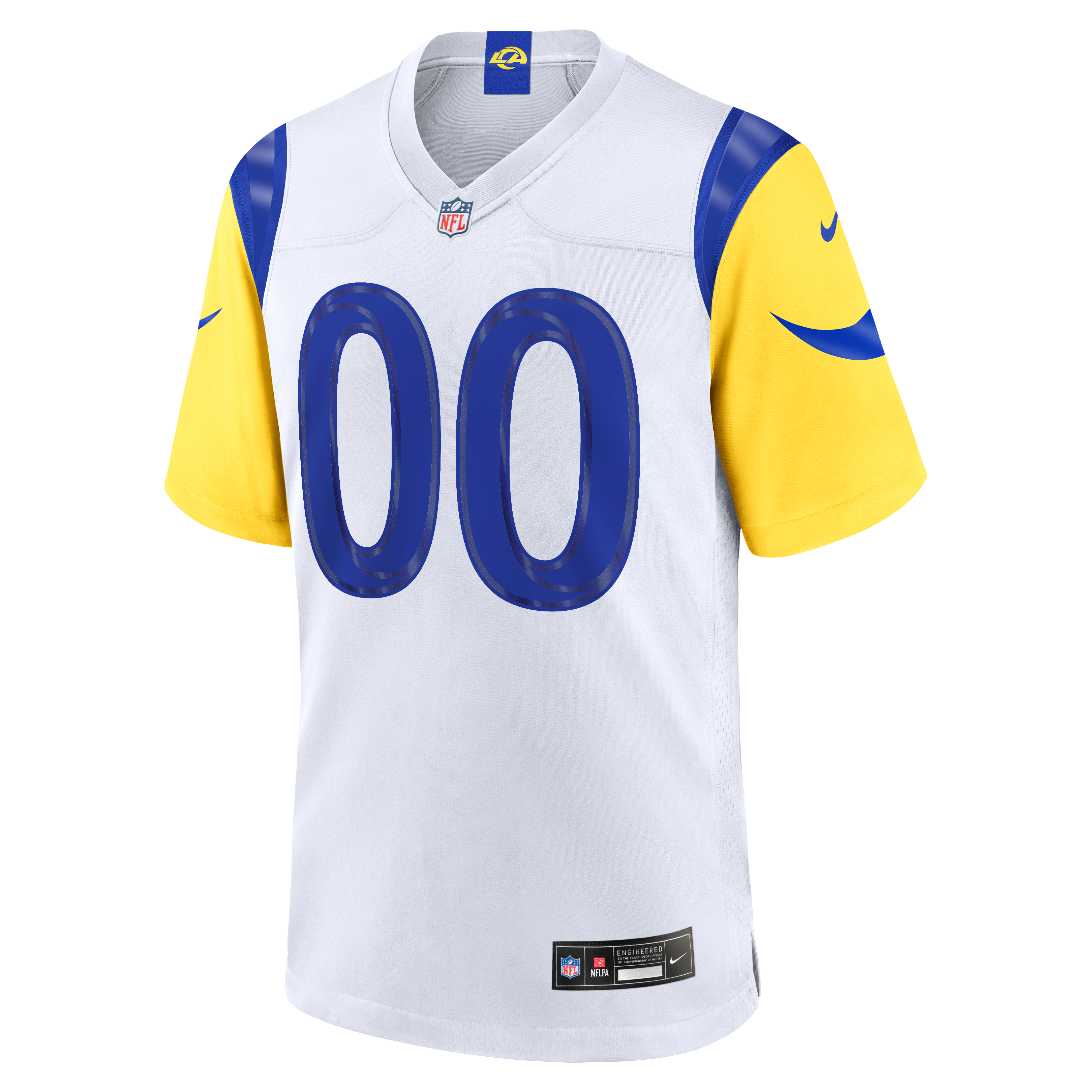Los Angeles Rams Nike Youth Custom Game Jersey - White