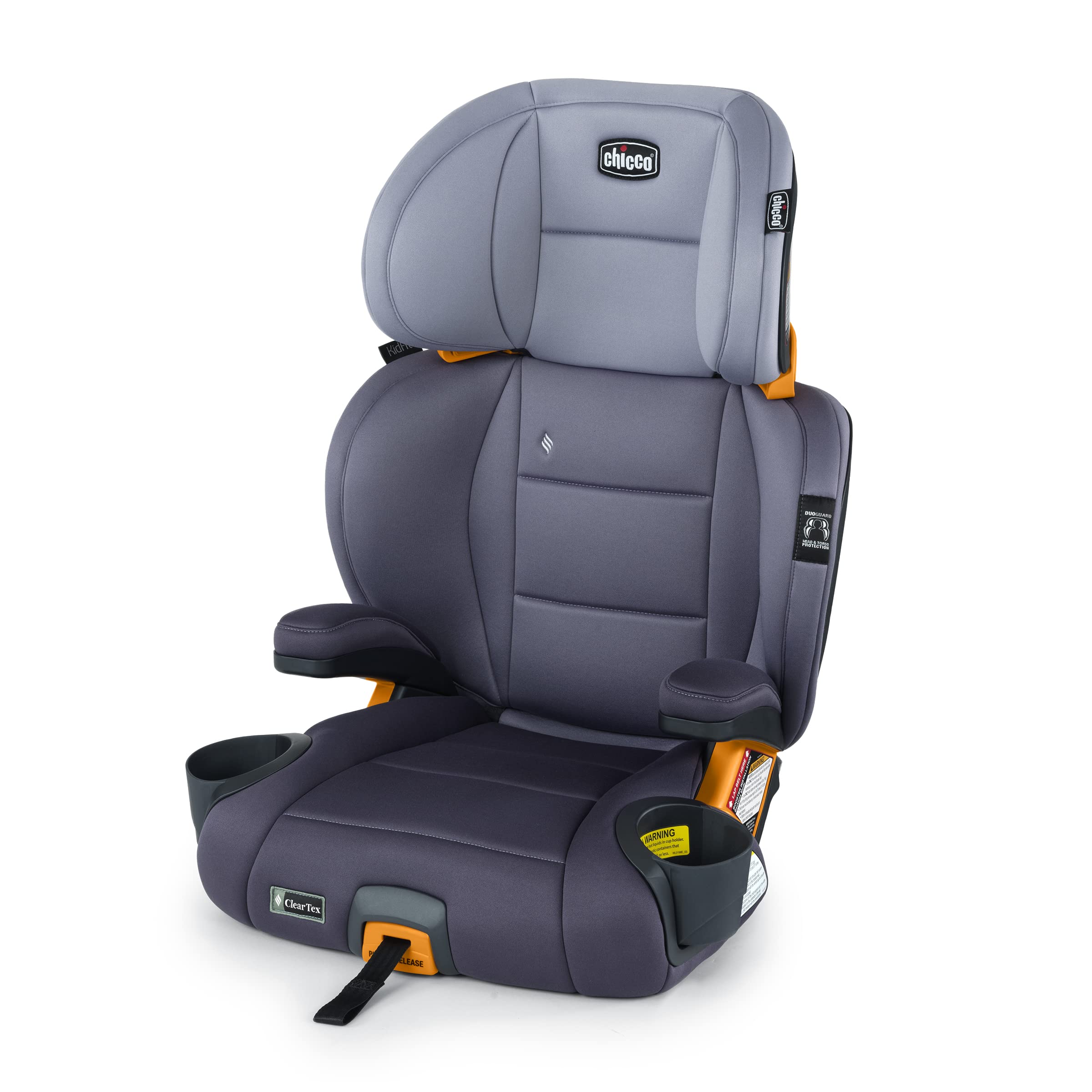 CHICCO KidFit ClearTex Plus 2-in-1 Booster Car Seat, Lilac