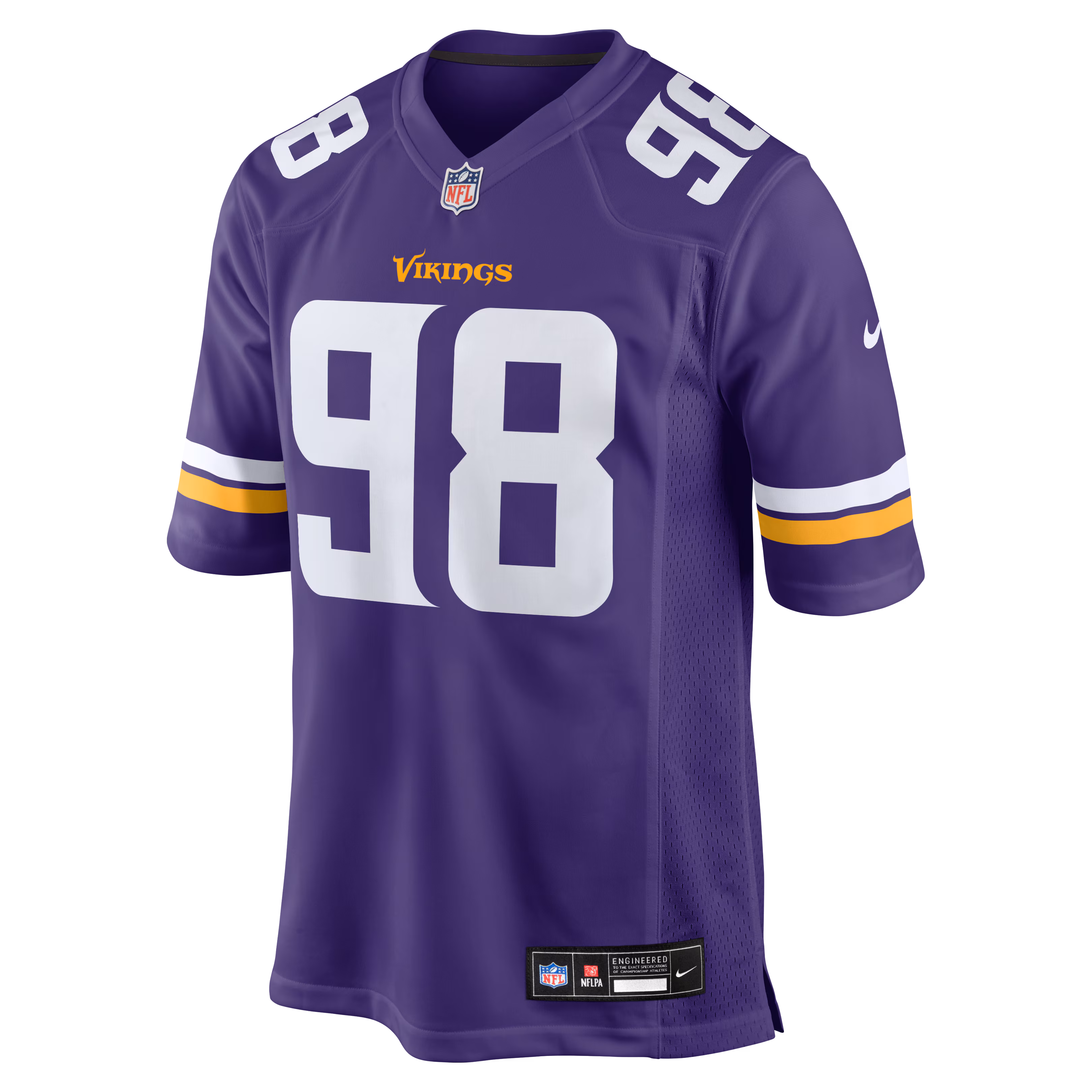 Bo Richter Minnesota Vikings Nike Team Game Jersey -  Purple