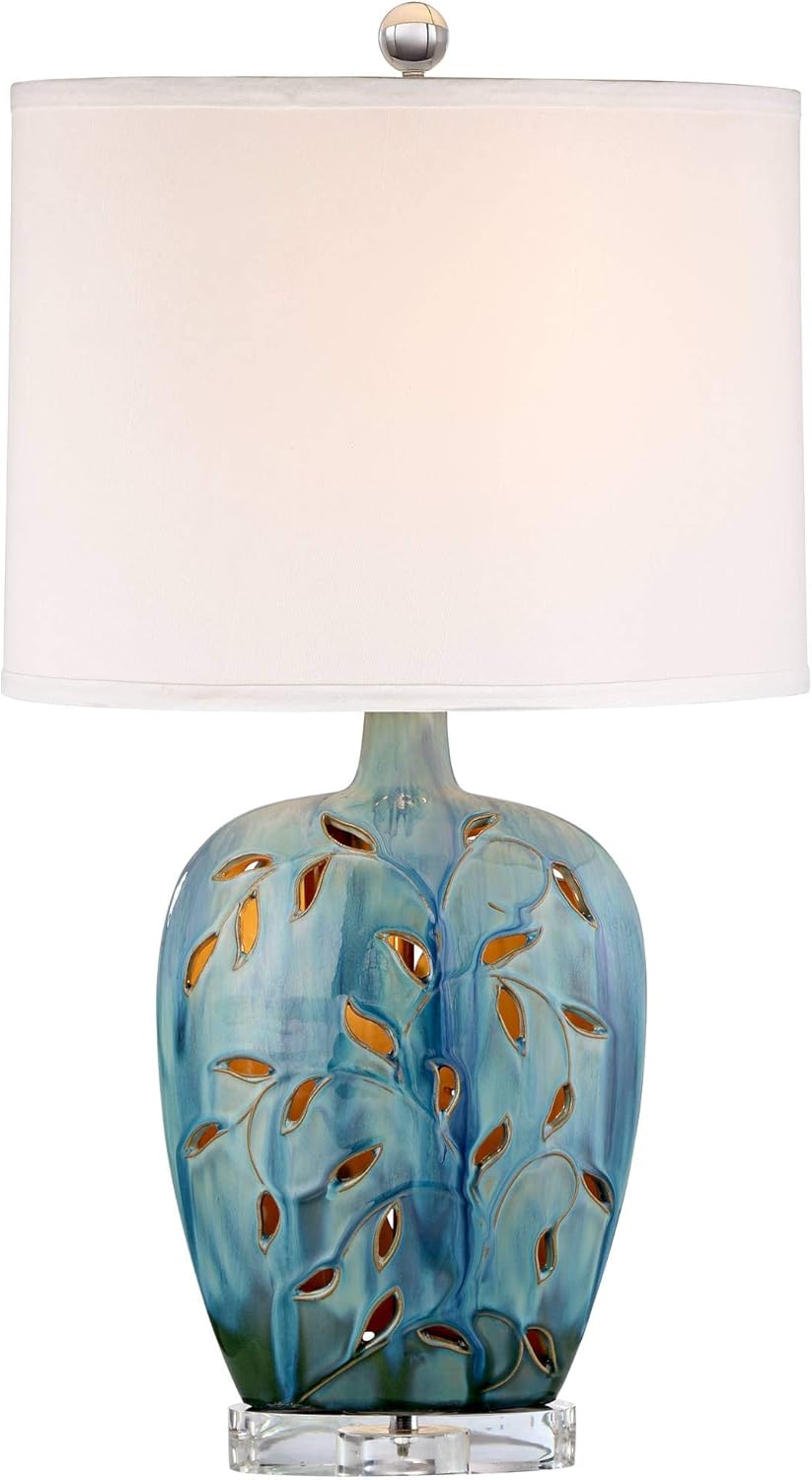 360 Lighting Devan Cottage Table Lamp with Nightlight 24.5
