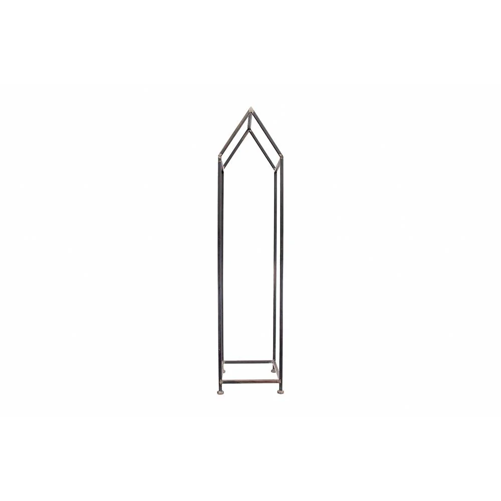 3R Studios House Shaped Metal Log Holder