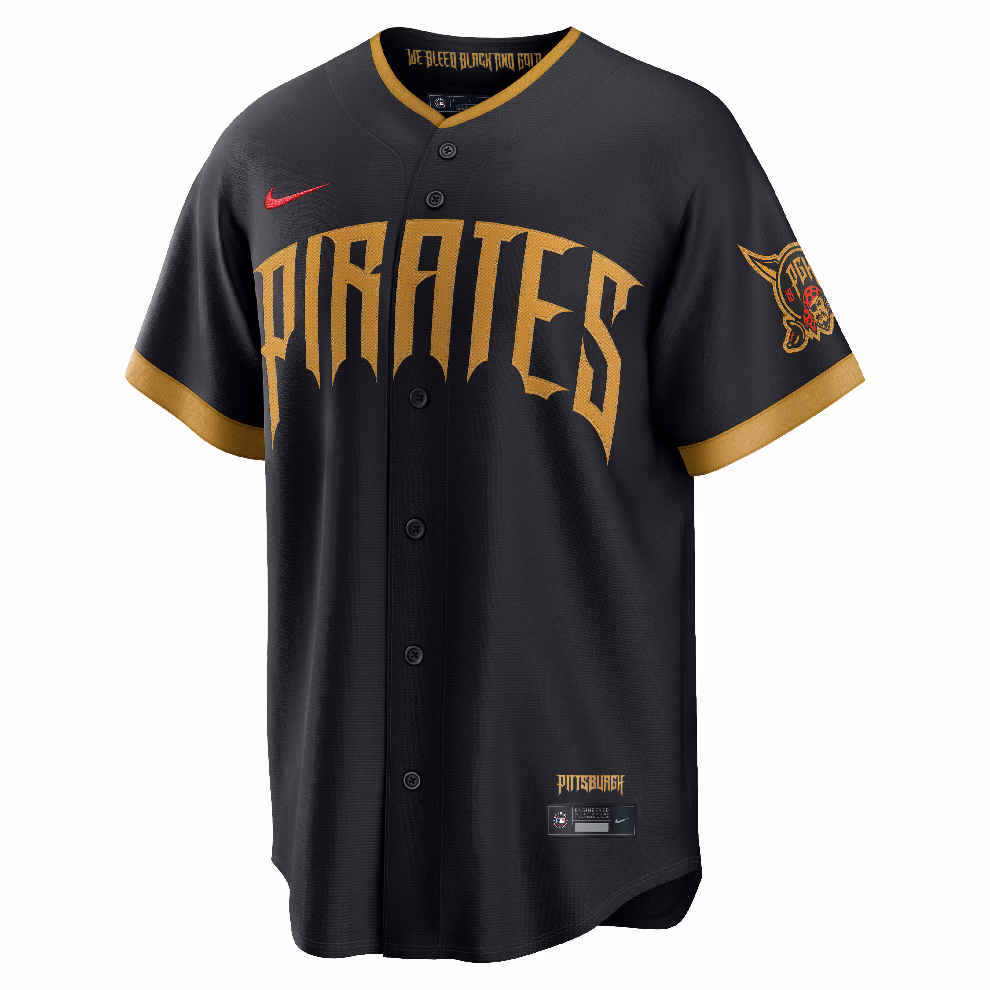 Paul Skenes Pittsburgh Pirates Nike 2026 City Connect Stadium Jersey - Black