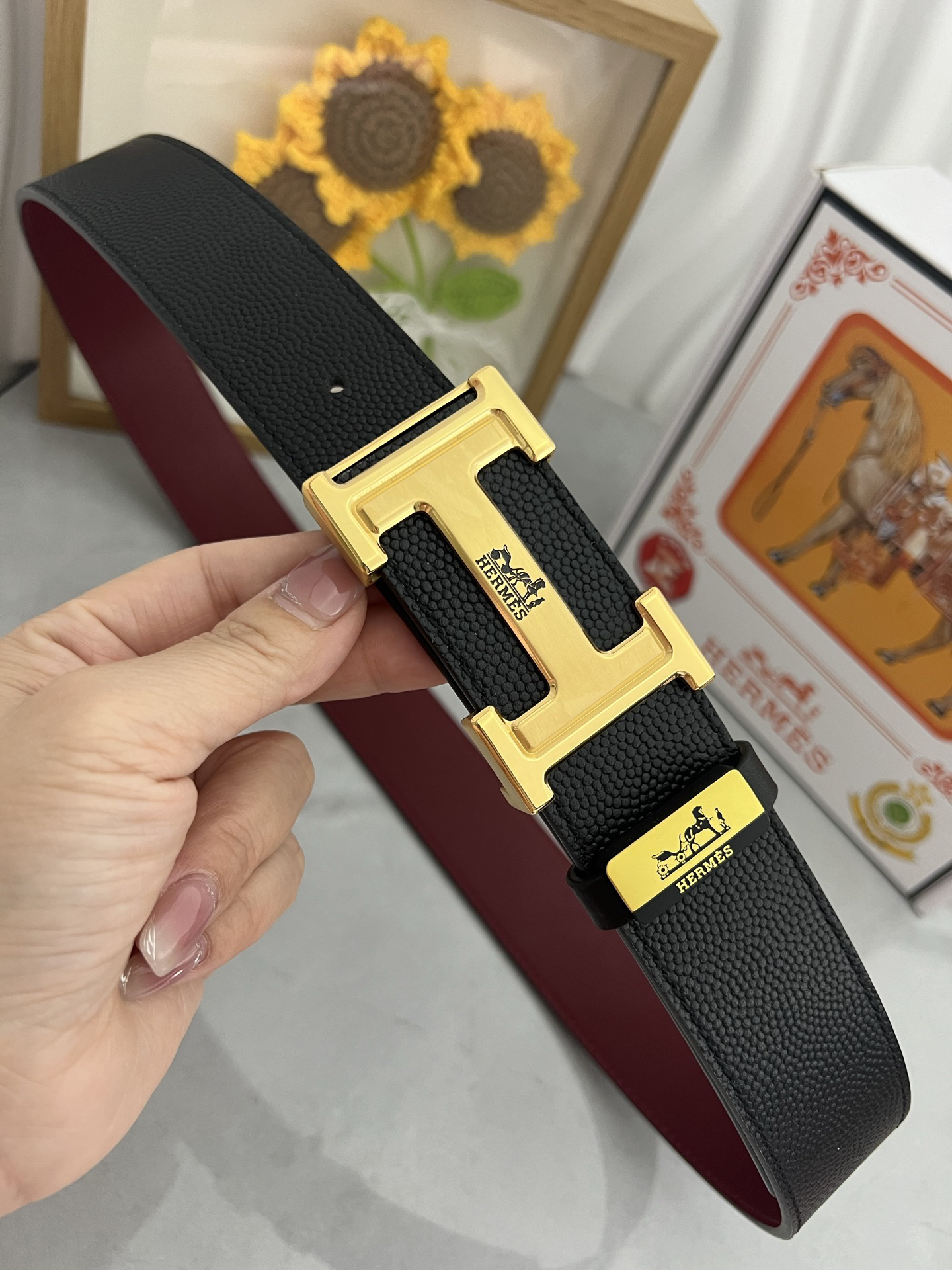 Hermes belt-90