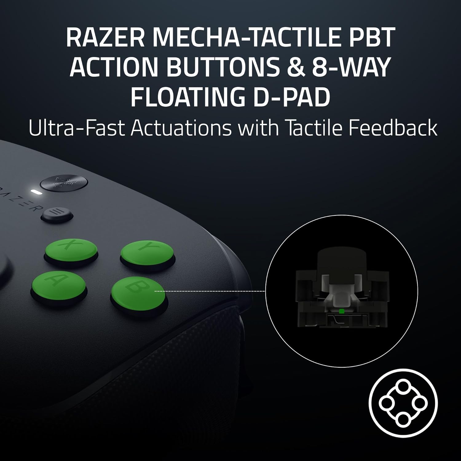 Razer Wolverine V3 Pro 8K PC Wireless Gaming Controller: 8000 Hz Polling Rate - TMR Thumbsticks with Swappable Caps - Up to 36 Hr Battery - 6 Remappable Buttons - Fast Triggers - Carrying Case - Black