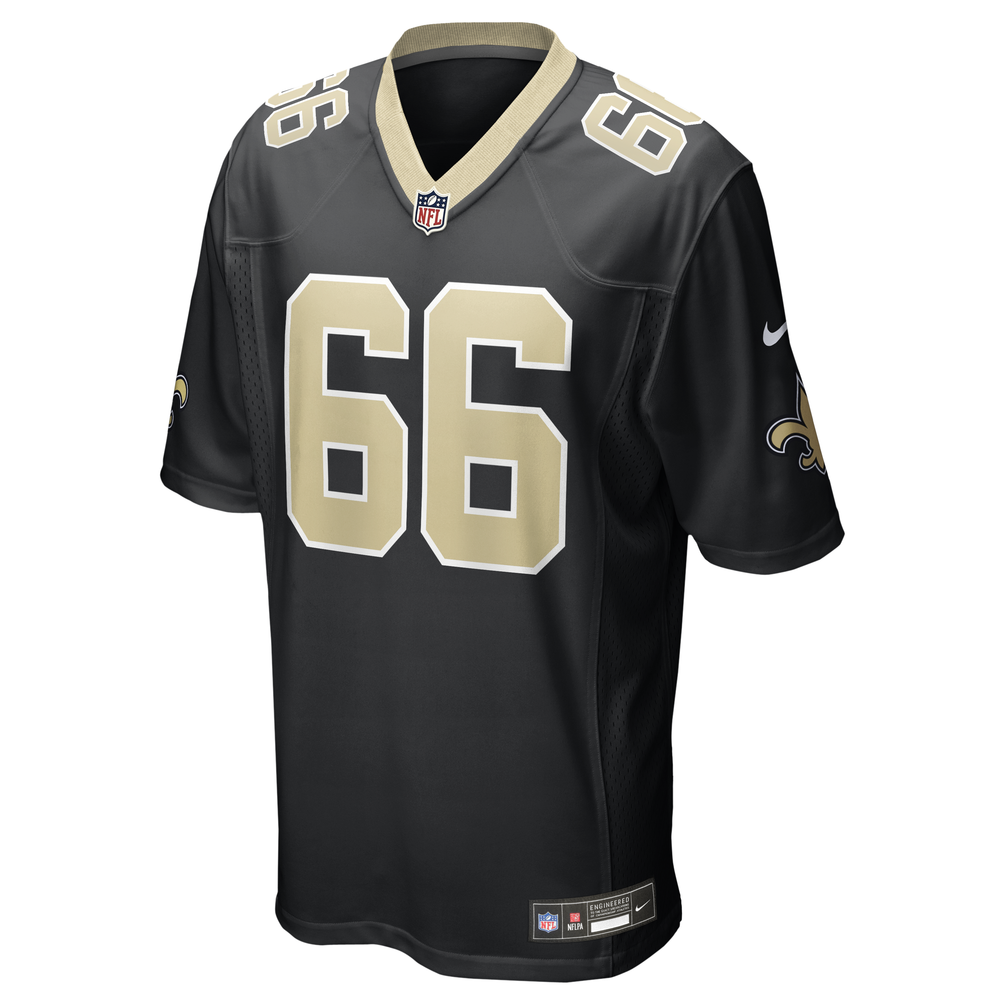 William Sherman New Orleans Saints Nike Team Game Jersey -  Black