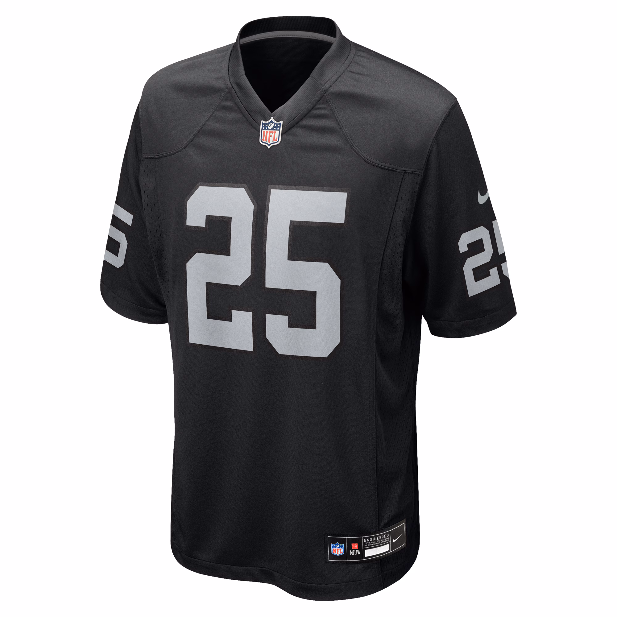 Fred Biletnikoff Las Vegas Raiders Nike Game Retired Player Jersey - Black