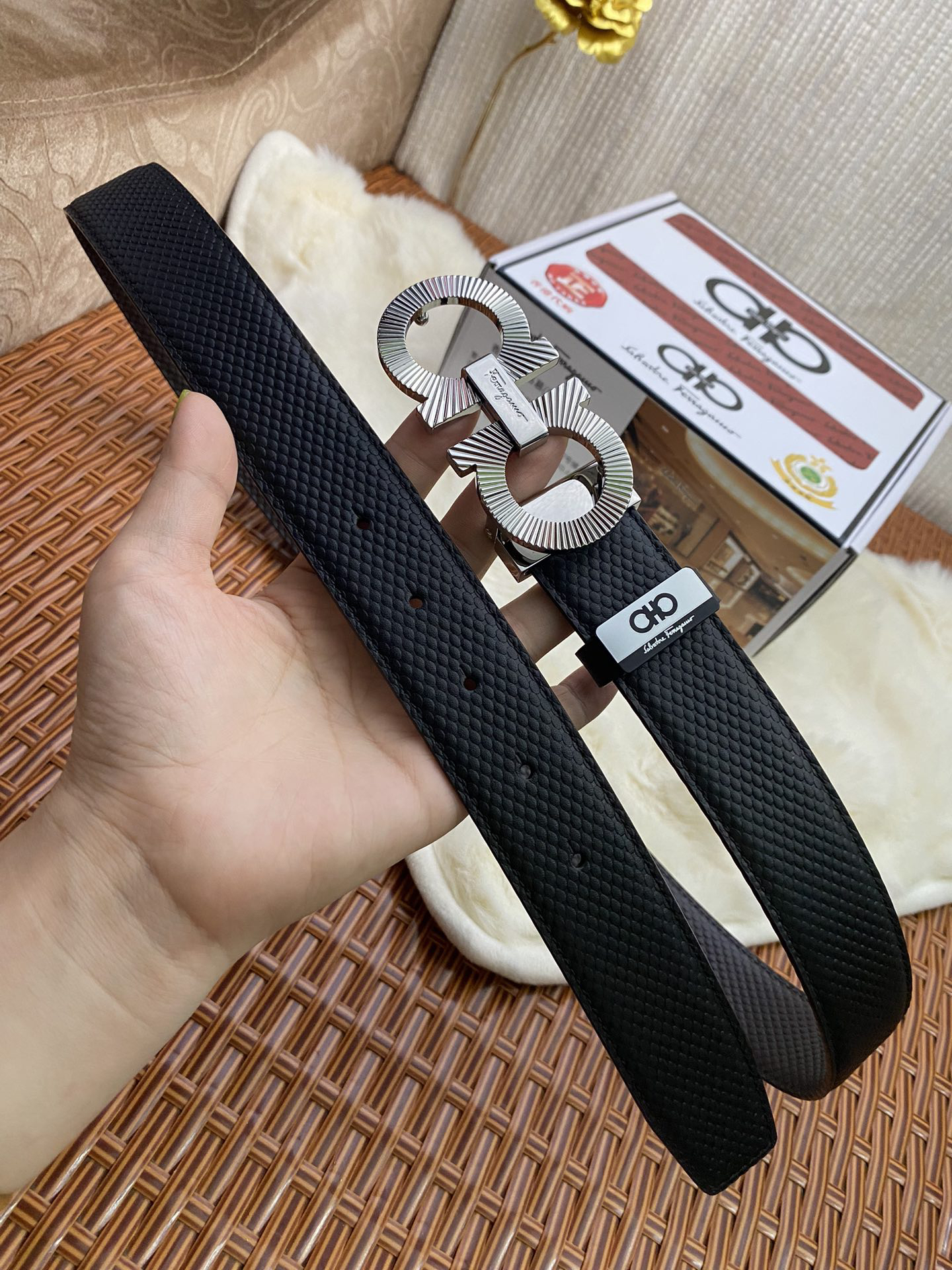 Ferragamo belt-87