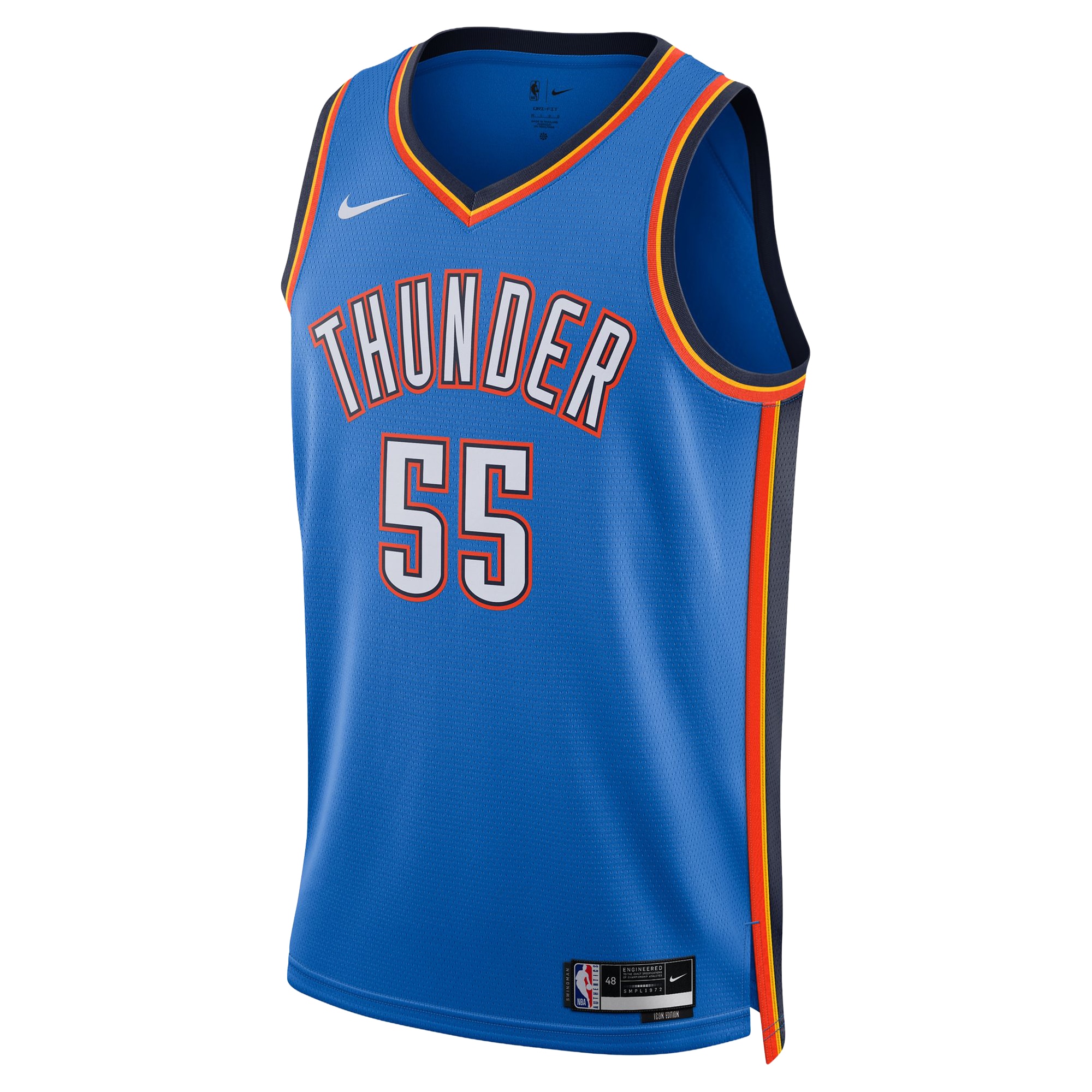 Isaiah Hartenstein Oklahoma City Thunder Nike Unisex Swingman Jersey - Icon Edition - Blue