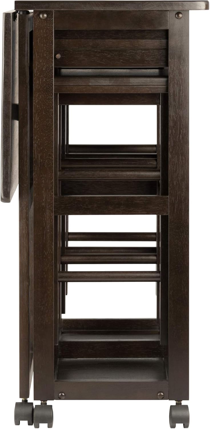 Winsome Suzanne Kitchen Table Set with Stools, 33