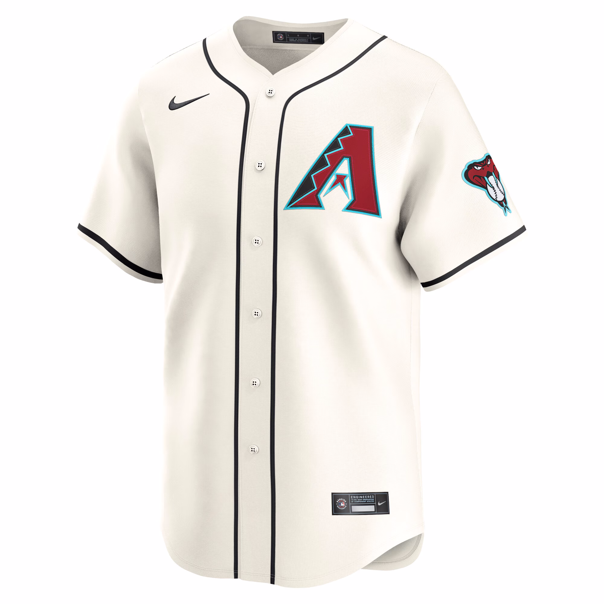 Arizona Diamondbacks Nike Home Limited Jersey - White