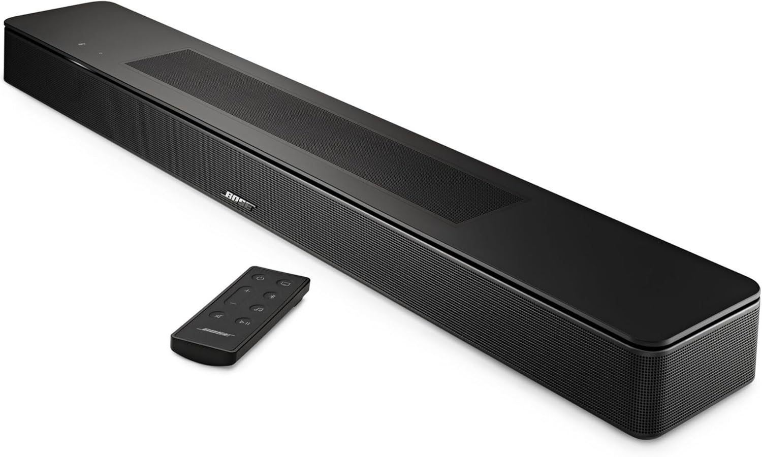 Bose Smart Dolby Atmos Soundbar, All-in-One Soundbar for TV, A.I. Dialogue Mode, Voice Control and Amazon Alexa Built-in, Supports Bluetooth/AirPlay/Spotify Connect/Chromecast, Black
