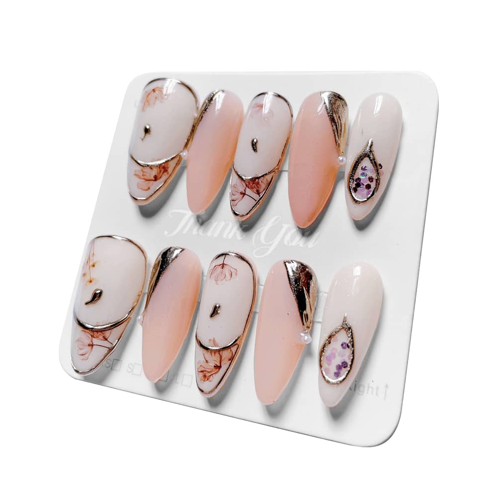 Eastern Blossom Press On NailsEastern Blossom Press On Nails - SAYEGIRLS