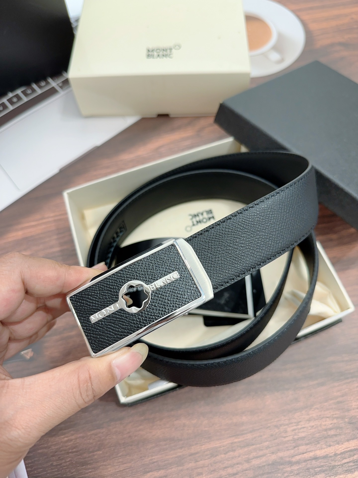 Montblanc belt-63