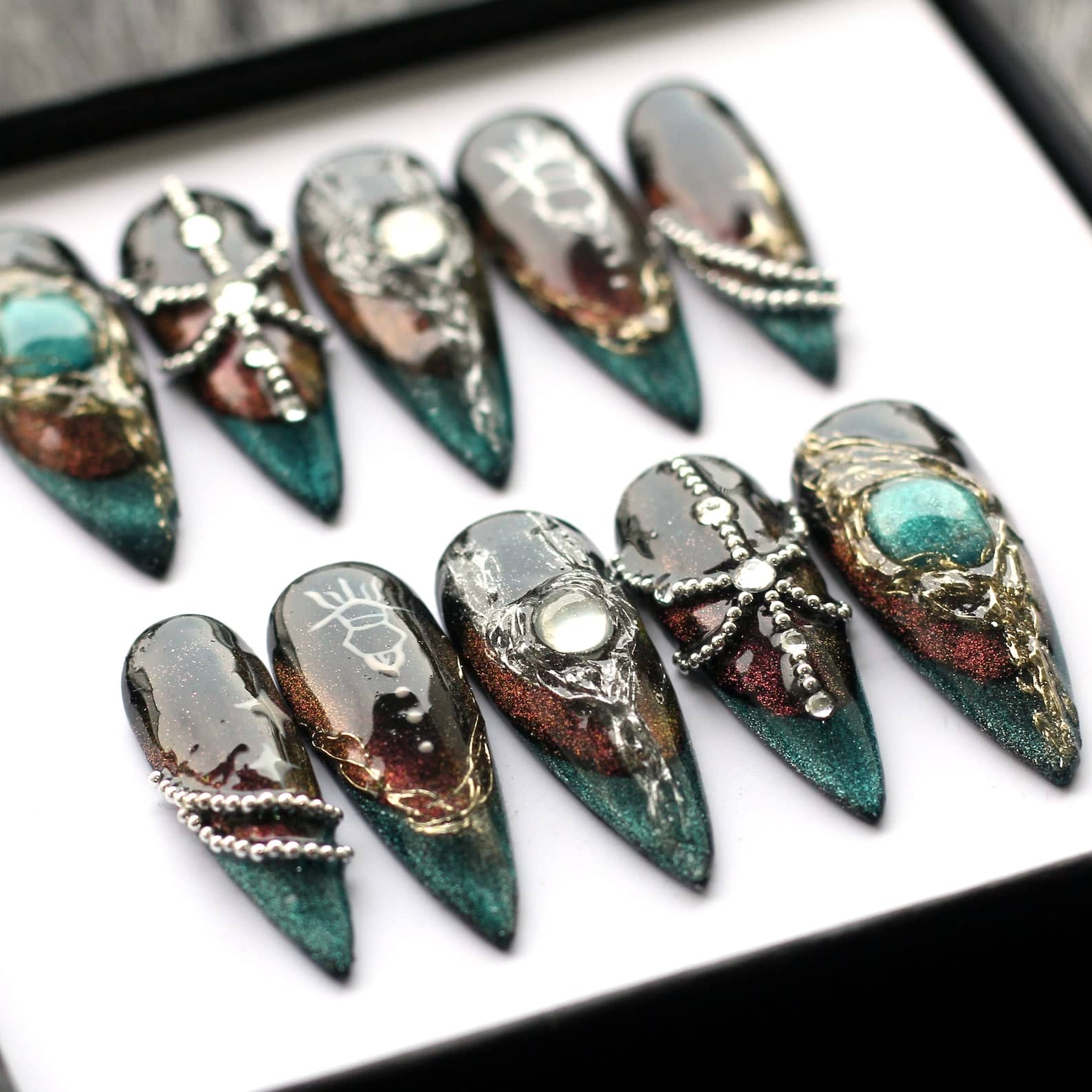 Celestial Sorcery Press On NailsCelestial Sorcery Press On Nails - SAYEGIRLS