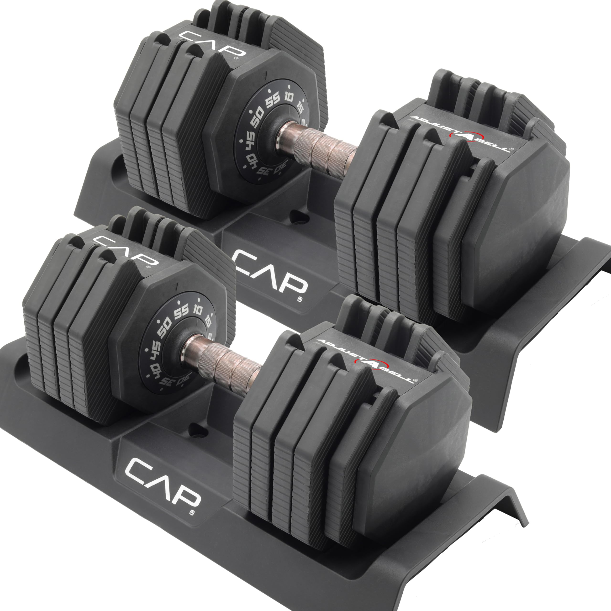 CAP ADJUSTABELL Adjustable Dumbbells - 12.5, 25, 55 lb