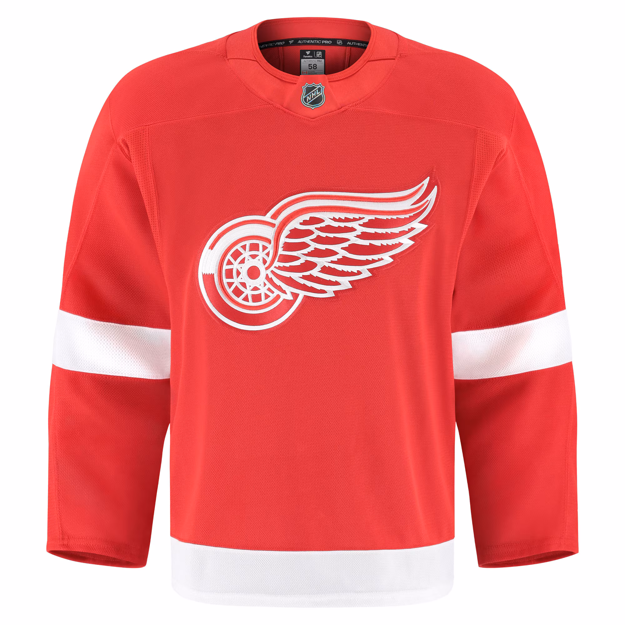 Detroit Red Wings Fanatics Home Authentic Pro Jersey - Red