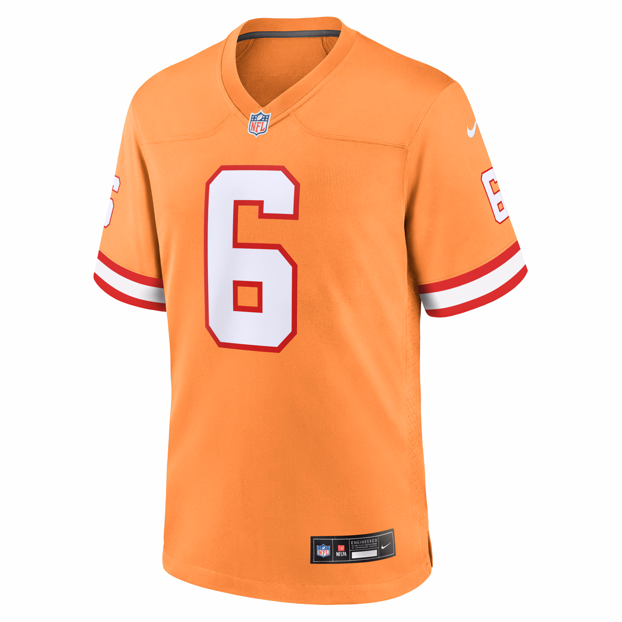 Baker Mayfield Tampa Bay Buccaneers Nike Throwback Game Jersey - Orange