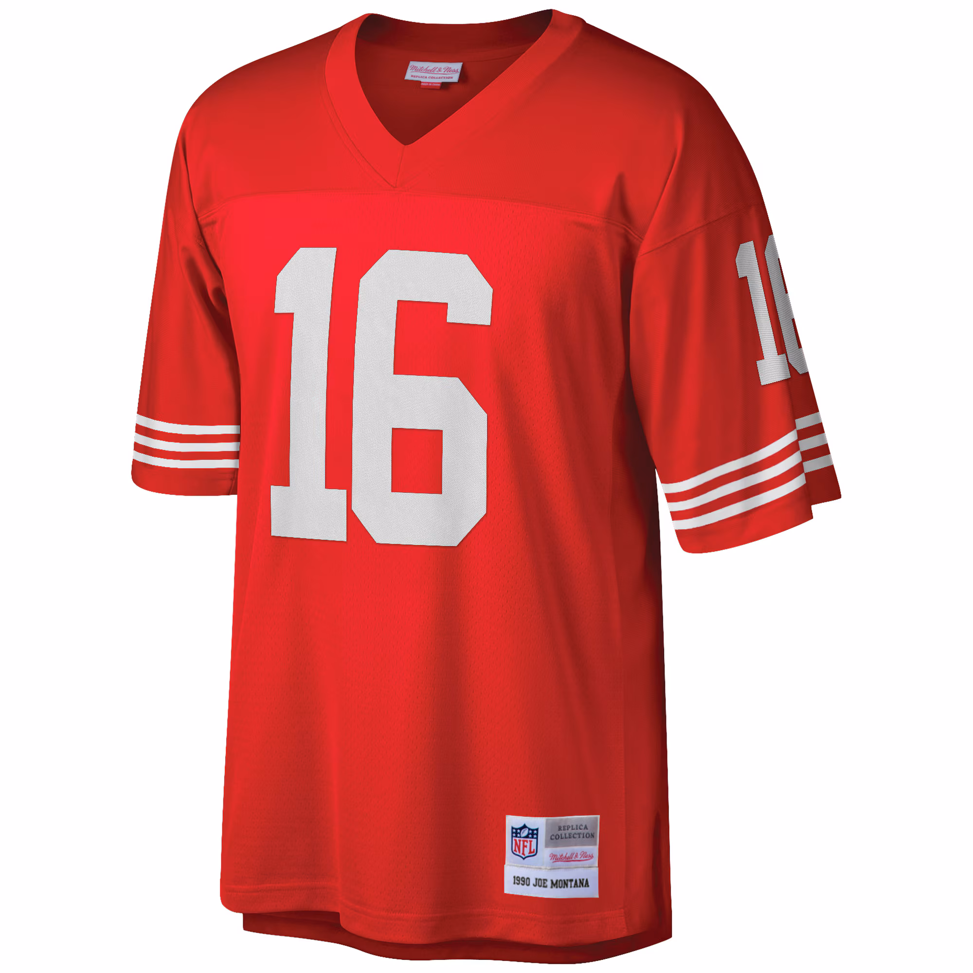 Joe Montana San Francisco 49ers Mitchell & Ness Big & Tall 1990 Retired Player Replica Jersey - Scarlet