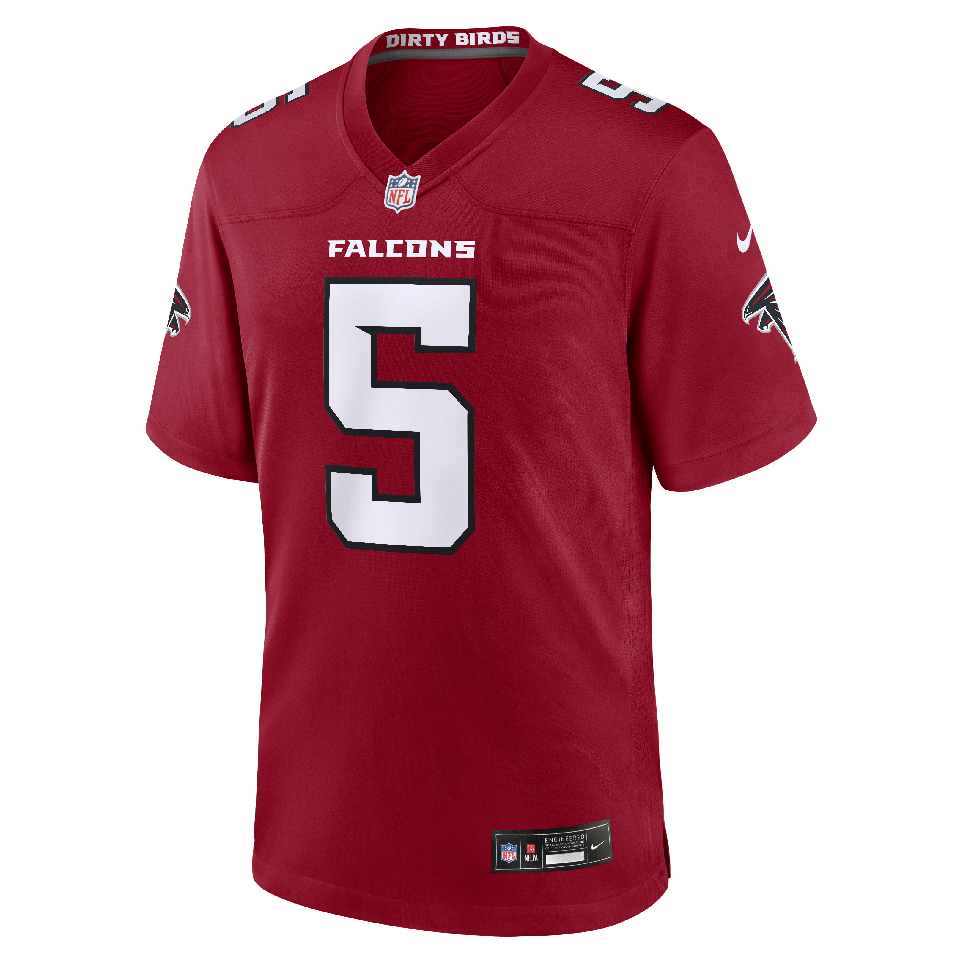 Drake London Atlanta Falcons Nike Game Jersey - Red