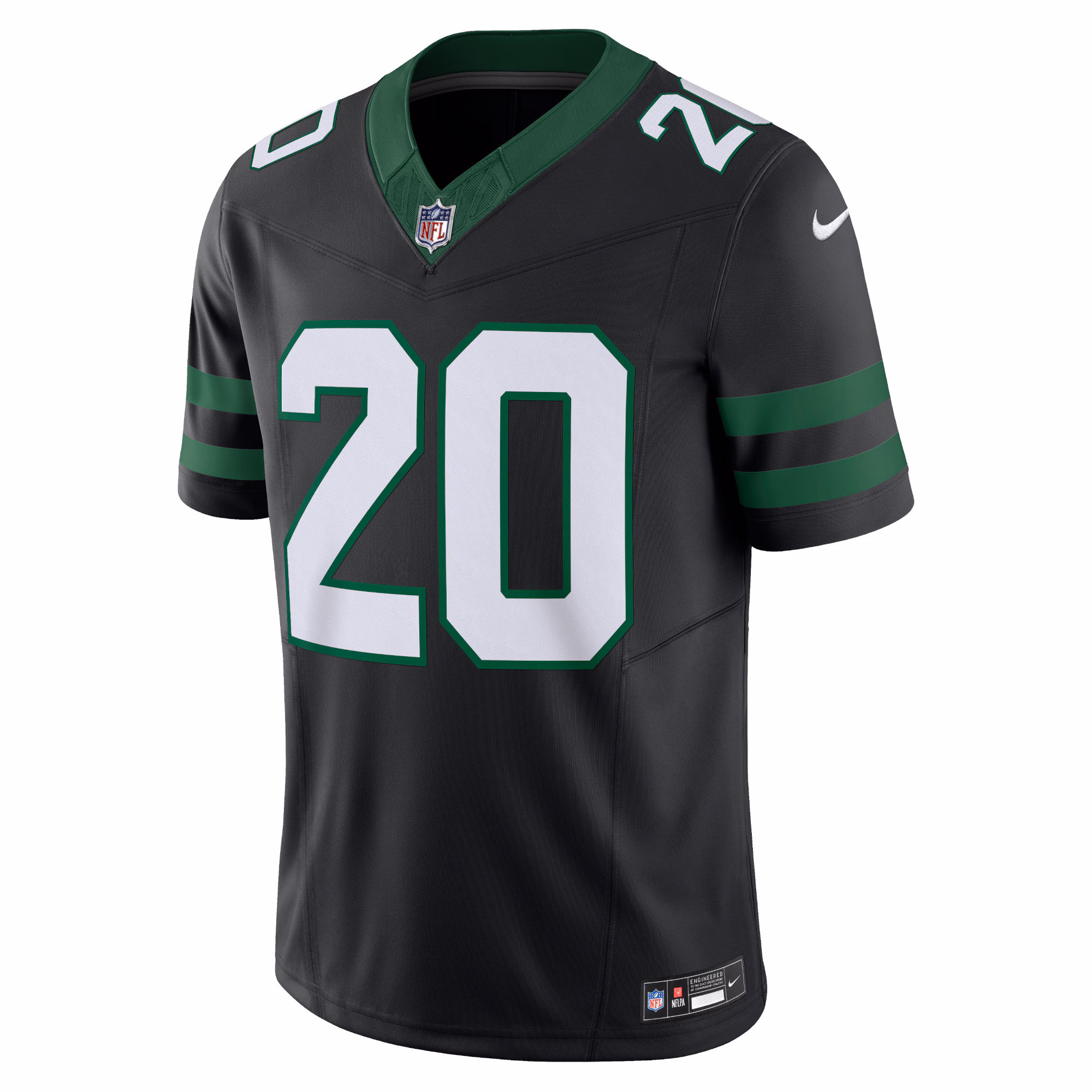 Breece Hall New York Jets Nike Alternate Vapor F.U.S.E. Limited Jersey  - Legacy Black