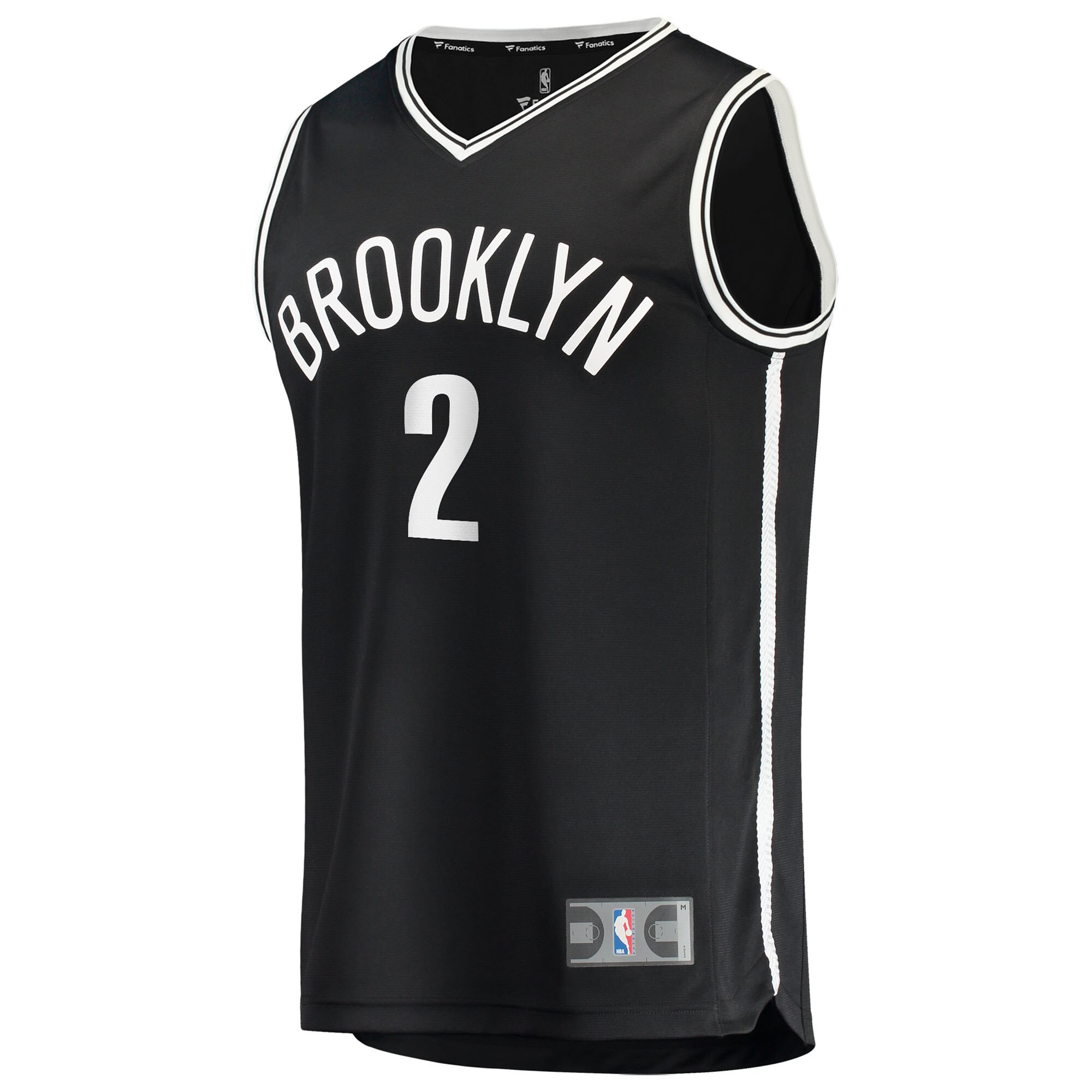Daniel Wolf Brooklyn Nets Fanatics Fast Break Replica Jersey - Black - Icon Edition