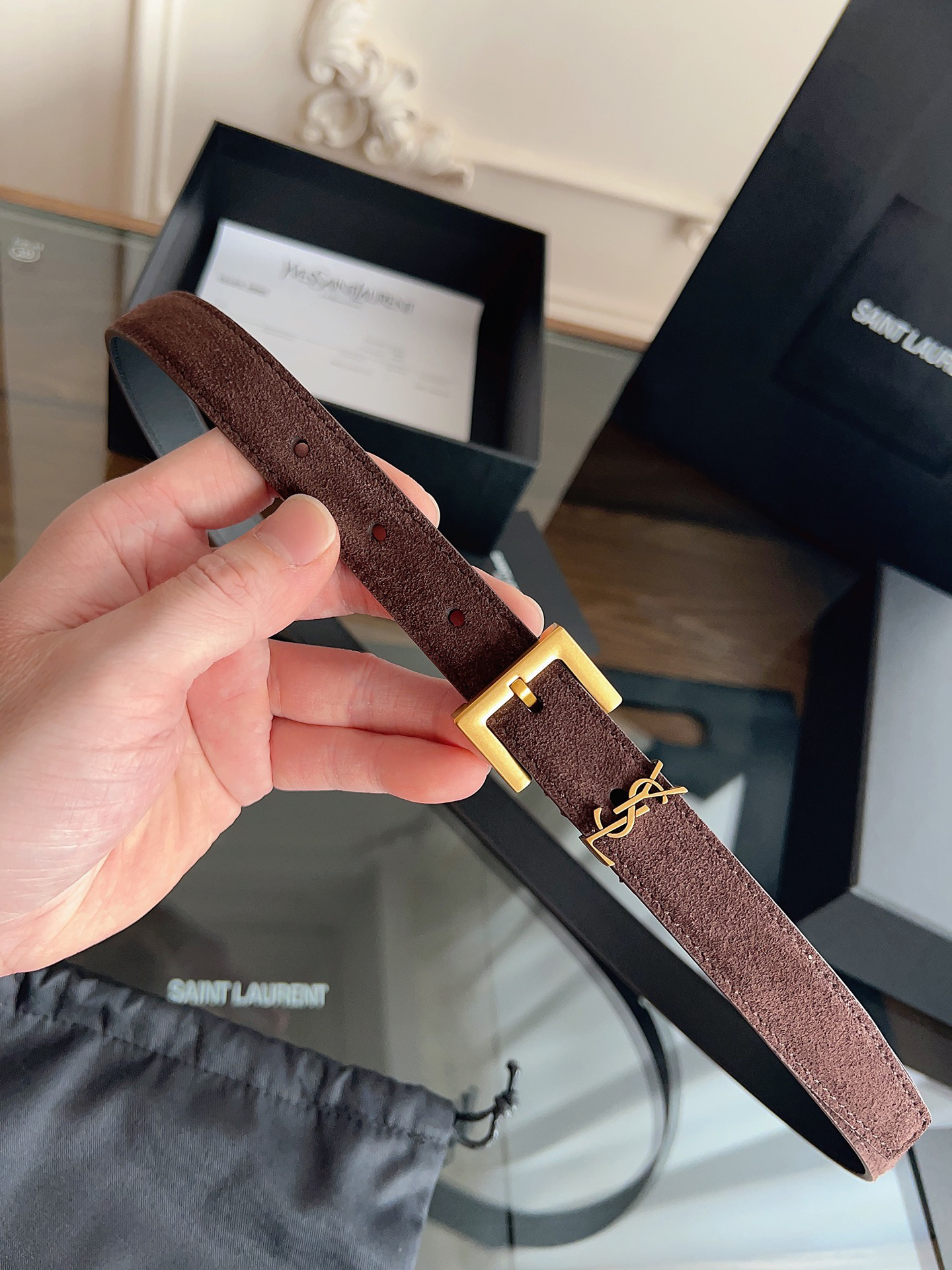 YSL belt-92