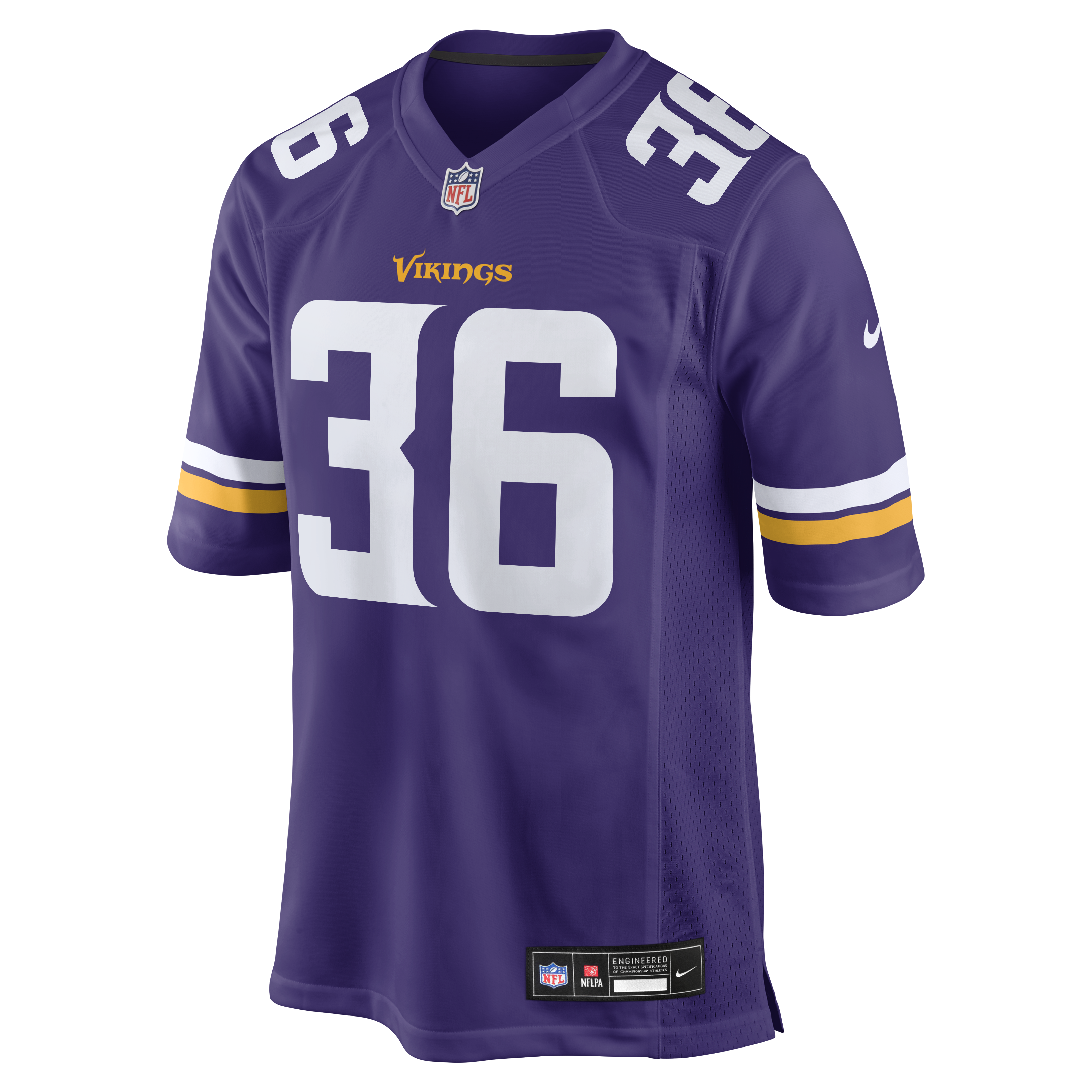 Zavier Scott Minnesota Vikings Nike Team Game Jersey -  Purple