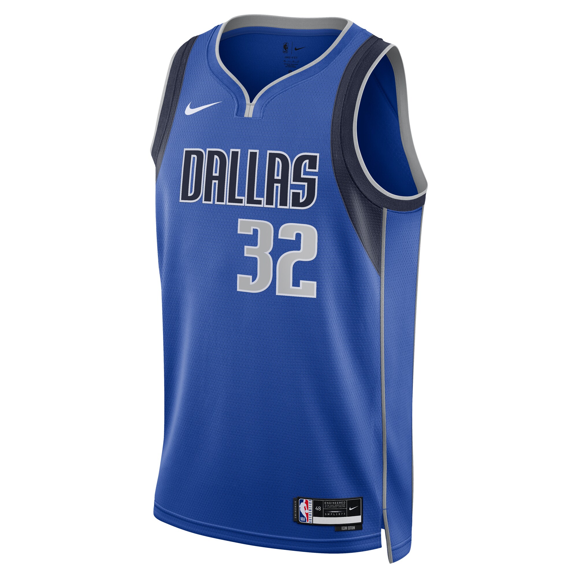 Cooper Flagg Dallas Mavericks Nike Unisex 2025 NBA Draft First Round Pick Swingman Jersey - Icon Edition - Blue