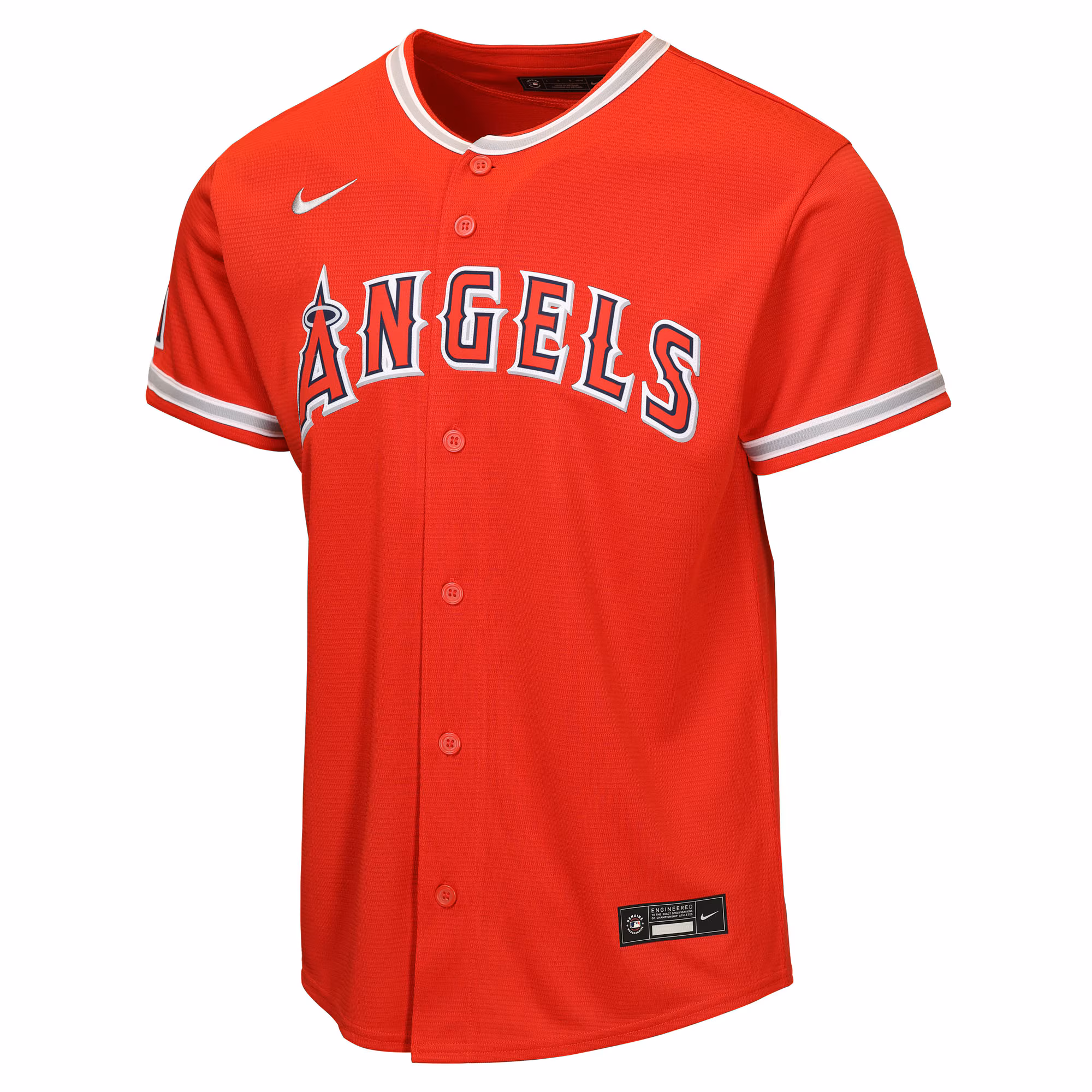 Los Angeles Angels Nike Youth Alternate Stadium Jersey - Red