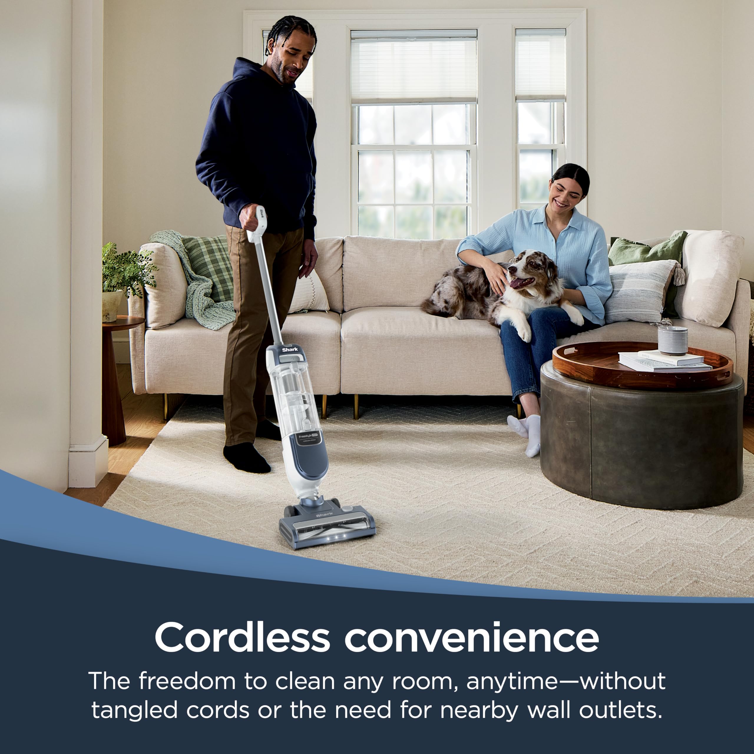 SHARK Freestyle Max Cordless Upright Vacuum - Lightweight, Multi-Surface Cleaning