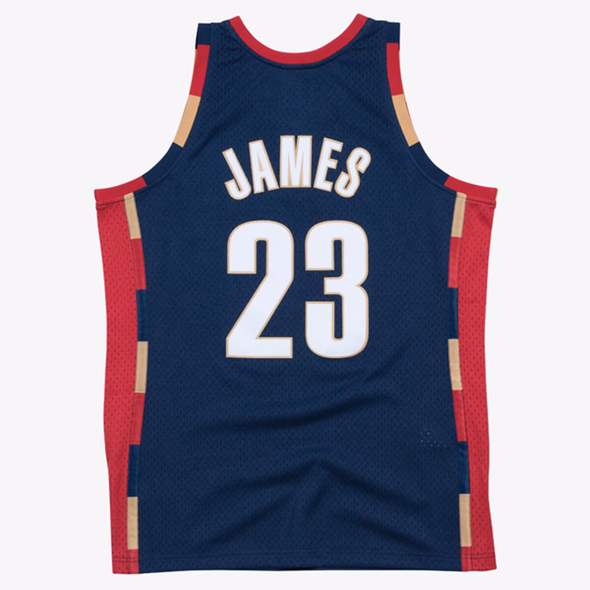 LeBron James Cleveland Cavaliers Mitchell & Ness Hardwood Classics Swingman Jersey - Navy