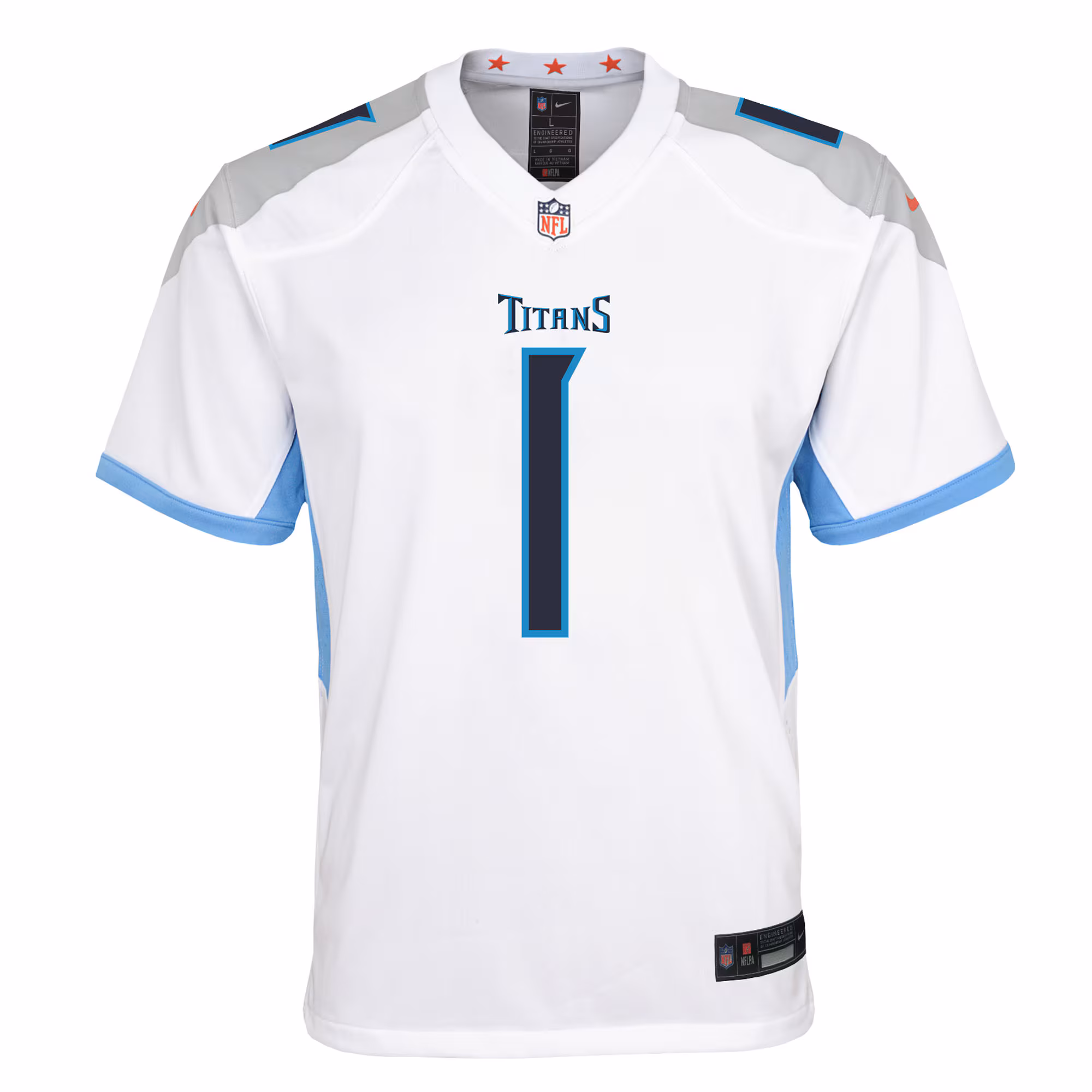Cameron Ward Tennessee Titans Nike Youth White Game Jersey - White