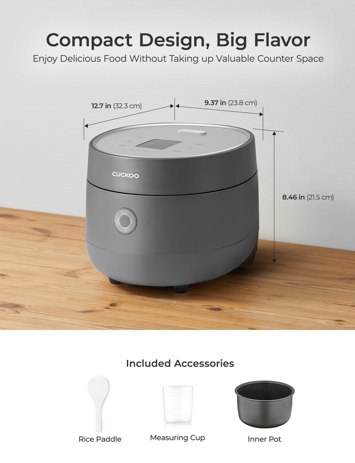 CUCKOO Micom 6-Cup Rice Cooker with Fuzzy Logic Technology
