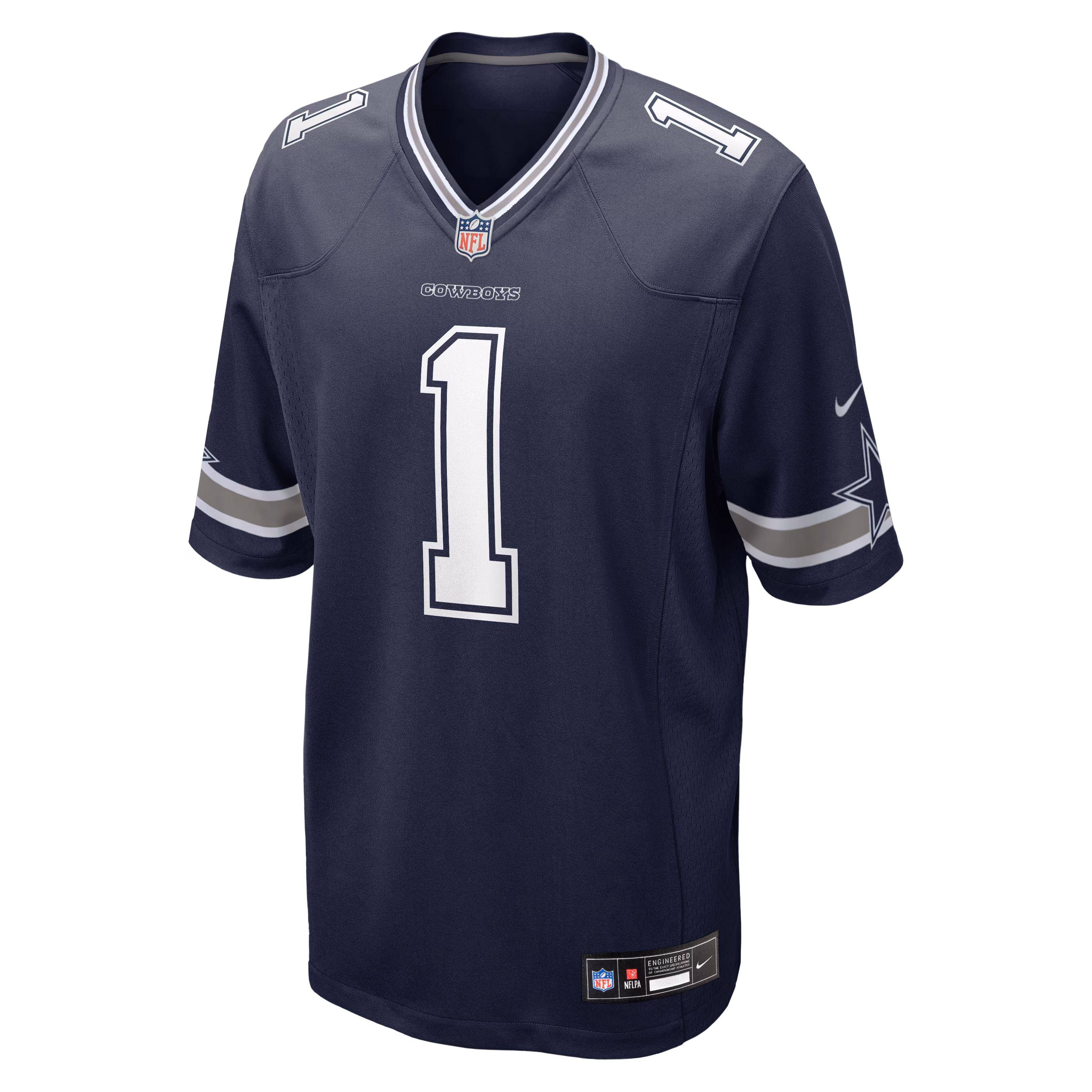 Number 1 Dad Dallas Cowboys Nike Game Jersey - Navy